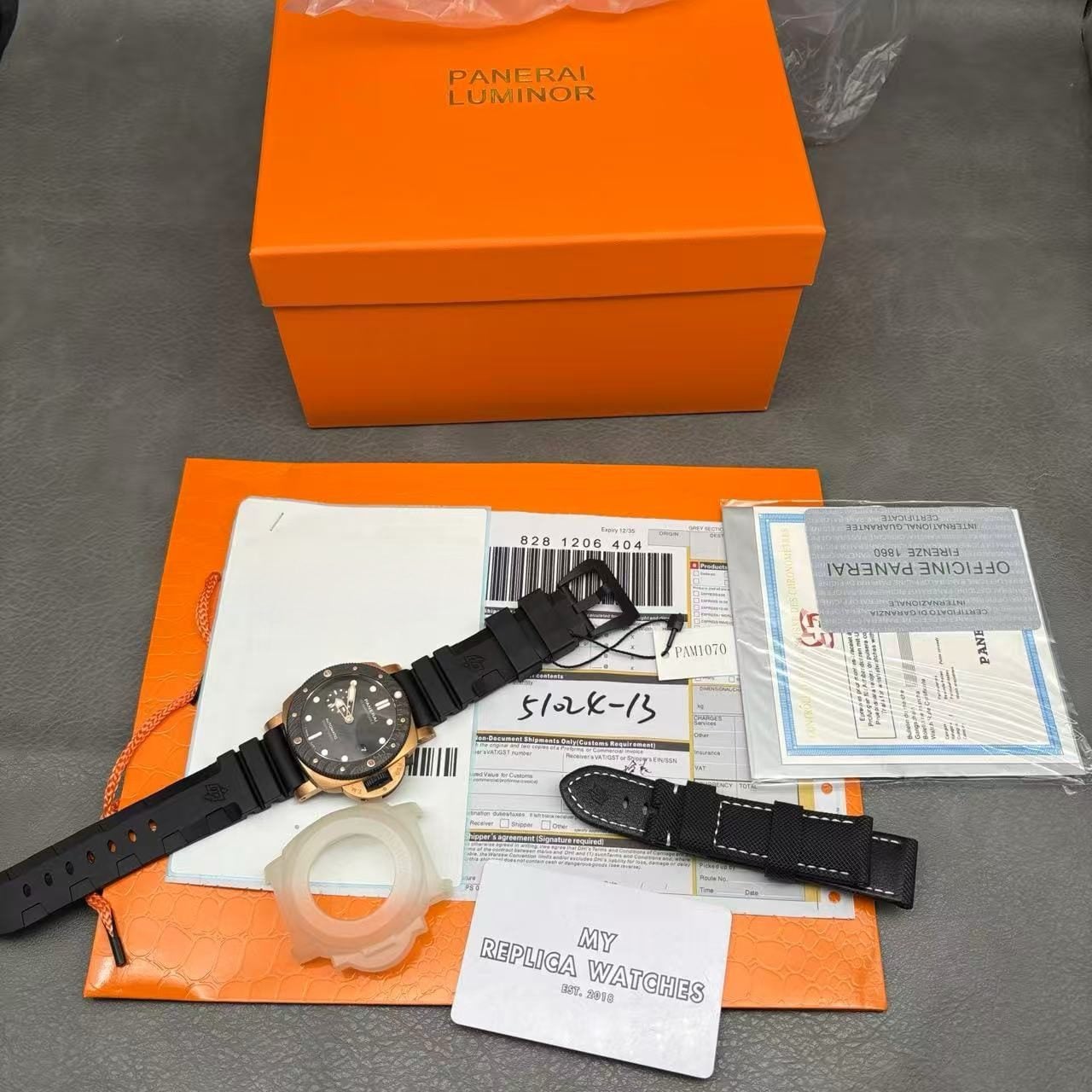 Replica Panerai Submersible PAM01070 Black Watch