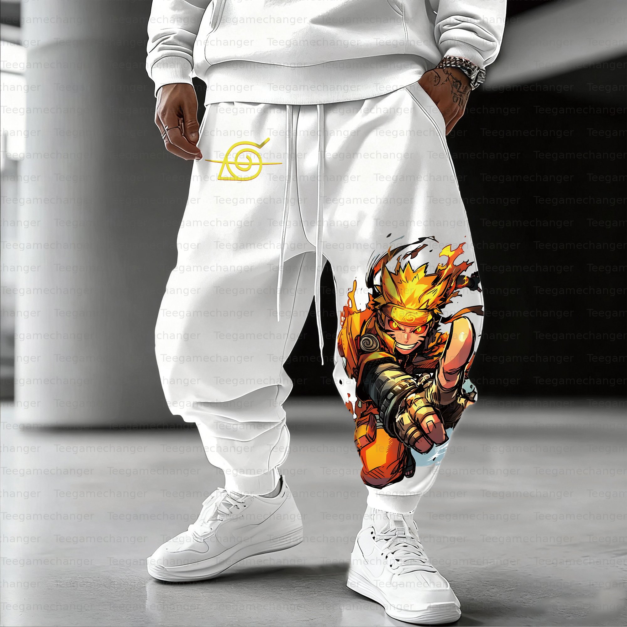 Unisex Anime Inspired Vintage Pants