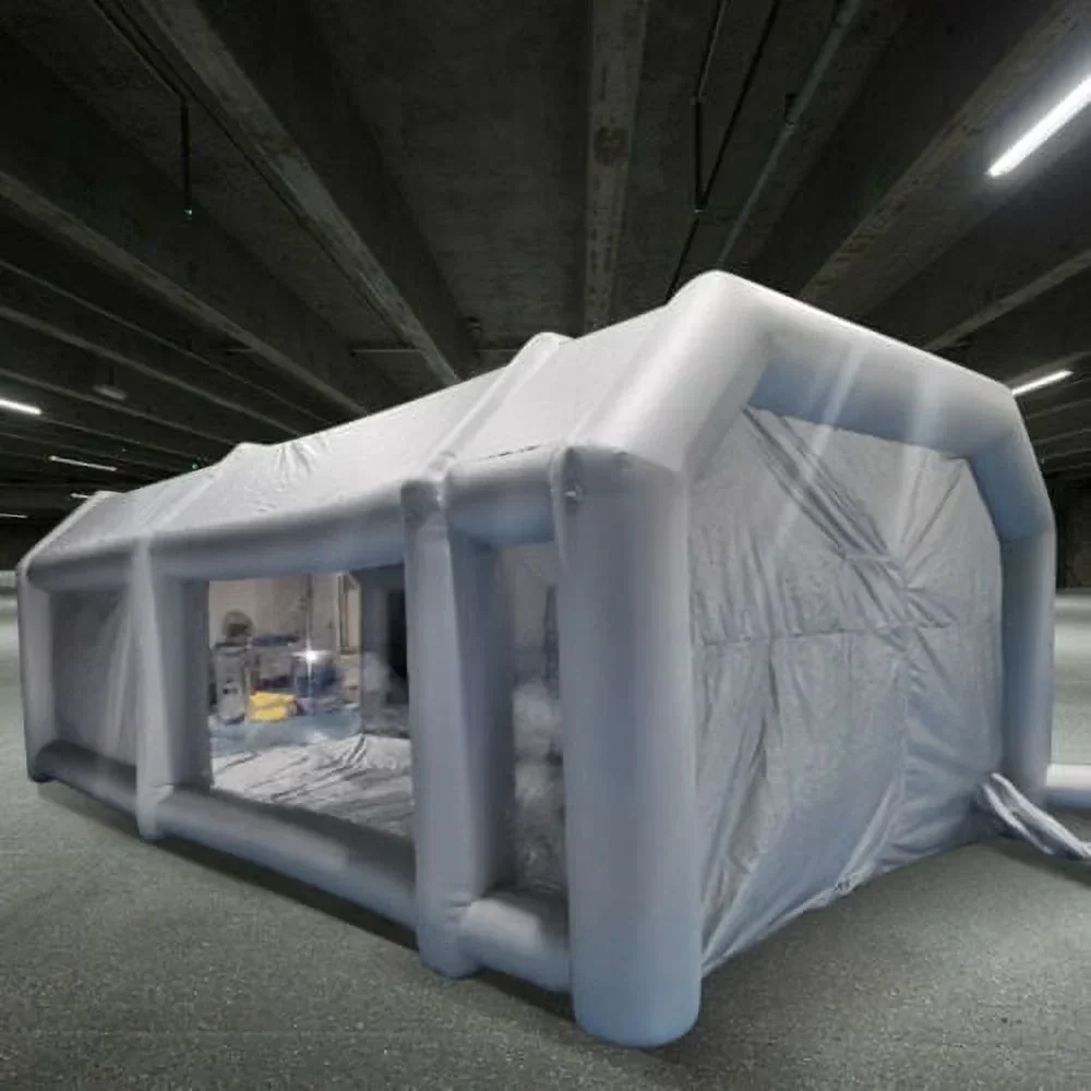 Inflatable Car Paint Spray Booth Work Tent With Filter System 26 x 15 x 10 Ft - Image 14 Inflatable Car Paint Spray Booth Work Tent With Filter System 26 x 15 x 10 Ft - Image 14