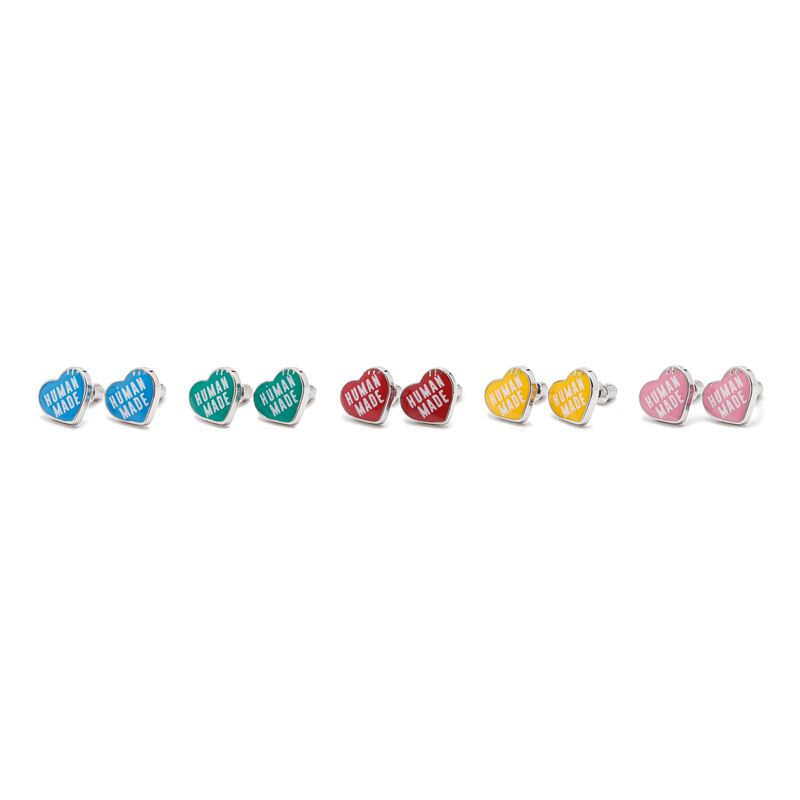 HUMAN MADE HEART EARRINGS