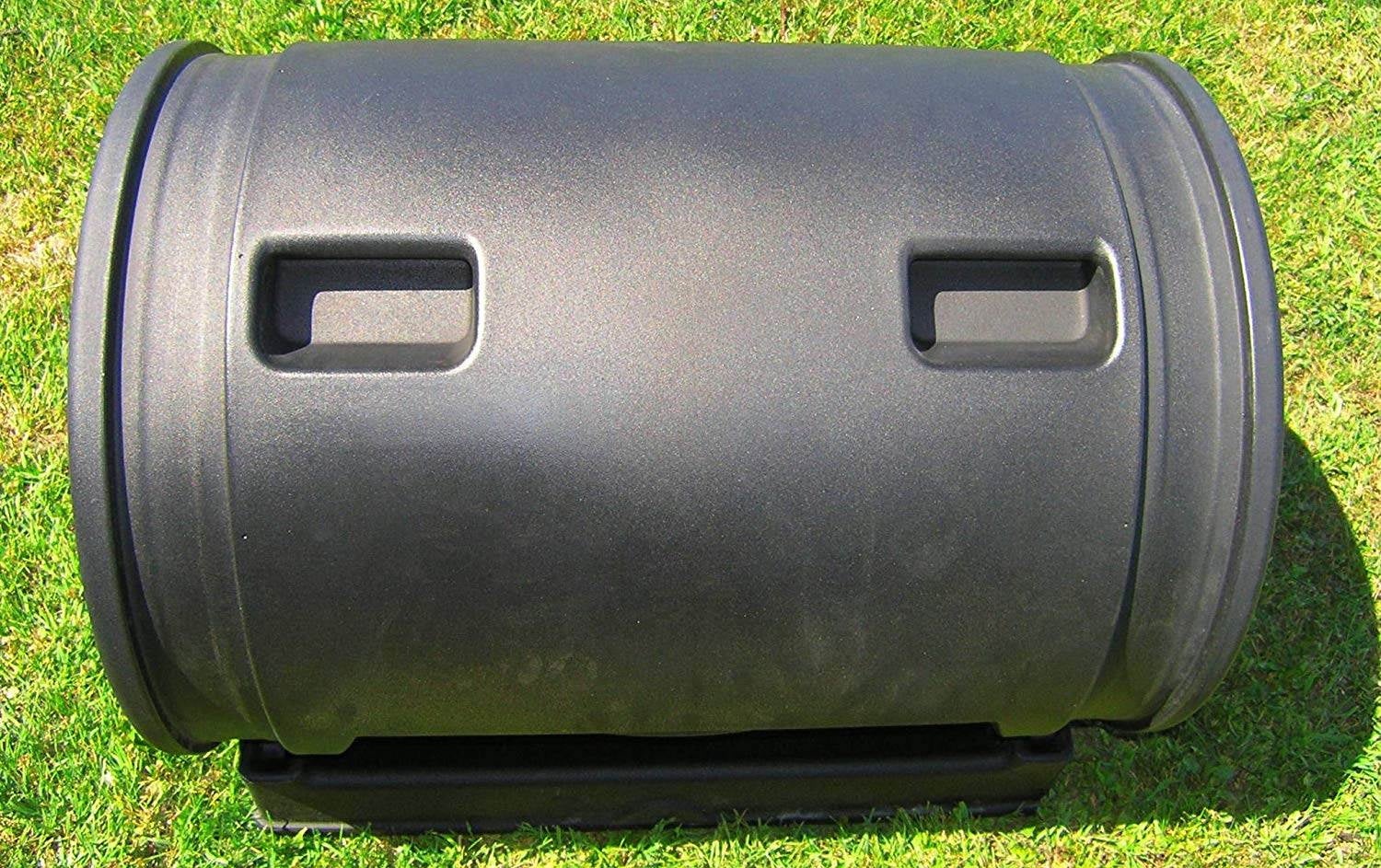 Good Ideas Compost Wizard Jr Outdoor Garden Compost Bin Container, Black - Image 8