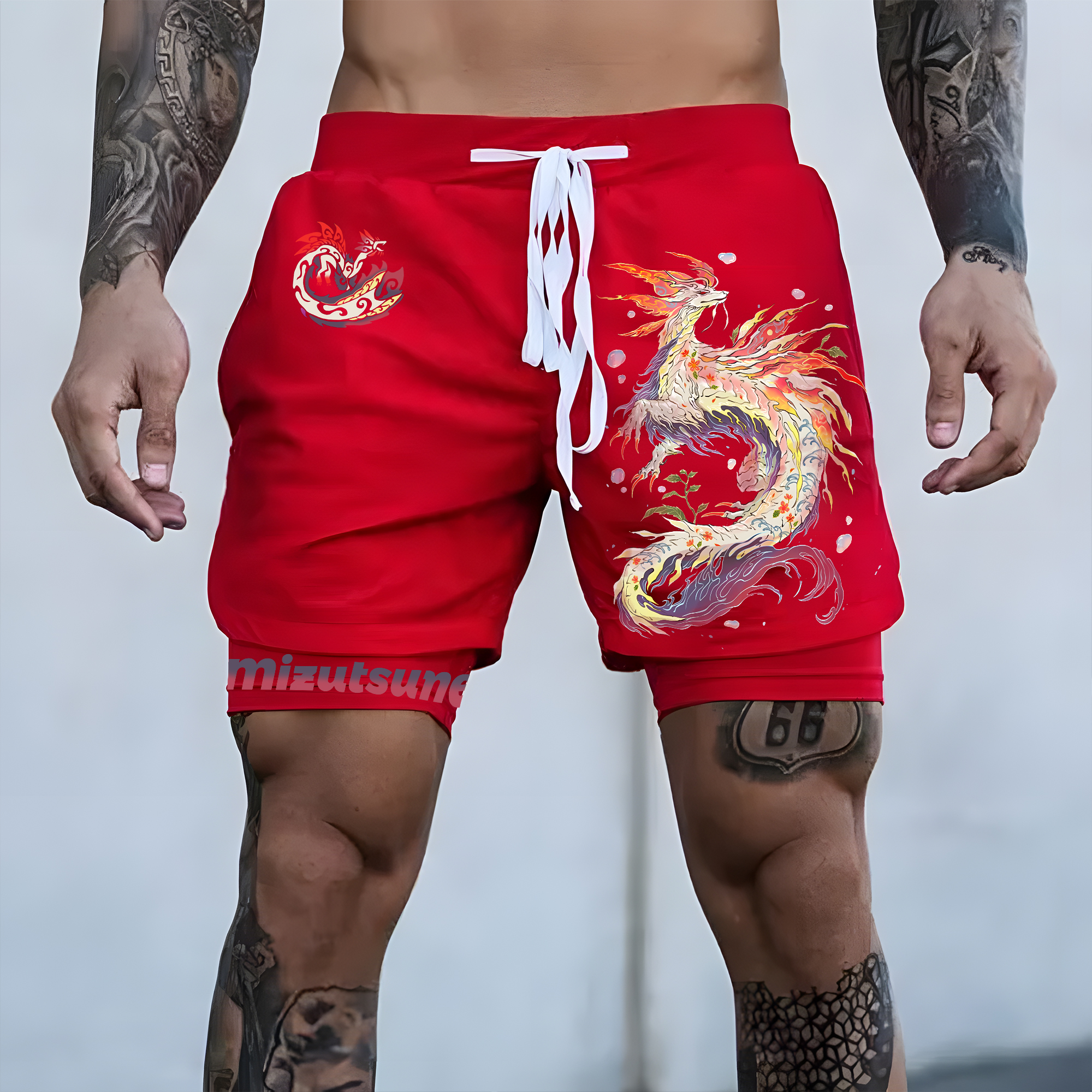 Unisex  “Comicssoul” Casual Anime Streetwear Shorts