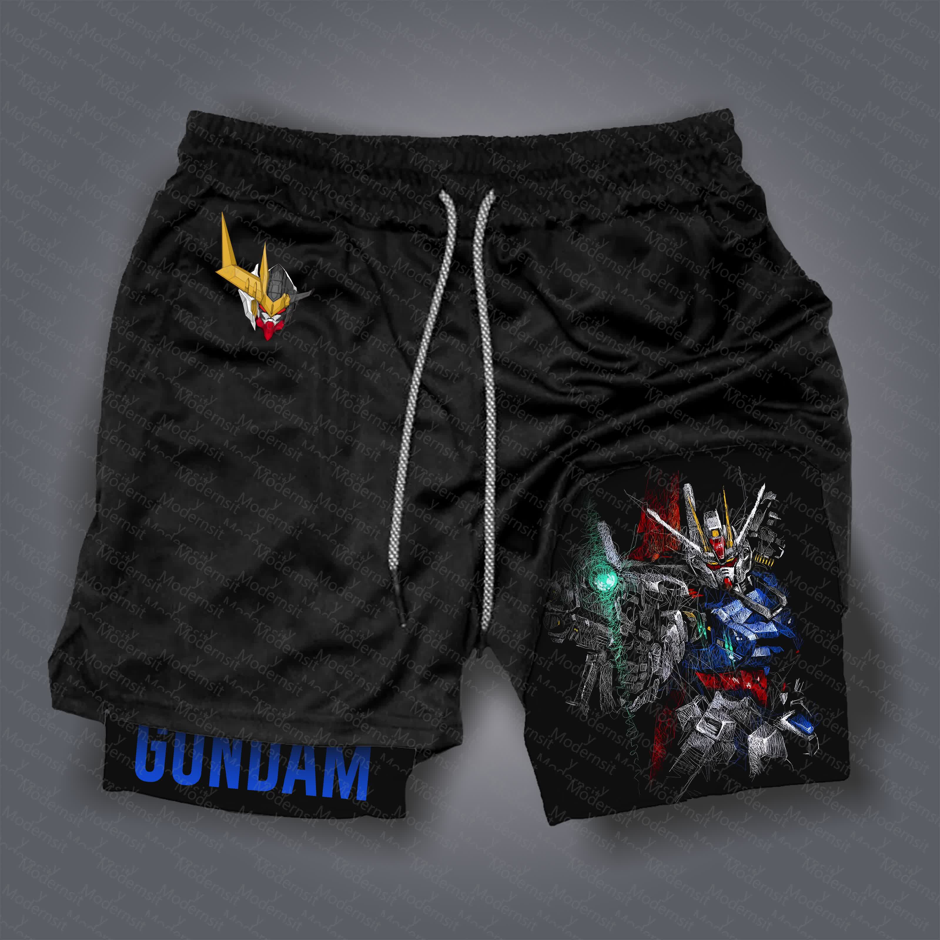 Unisex  “Comicssoul” Casual Anime Streetwear Shorts