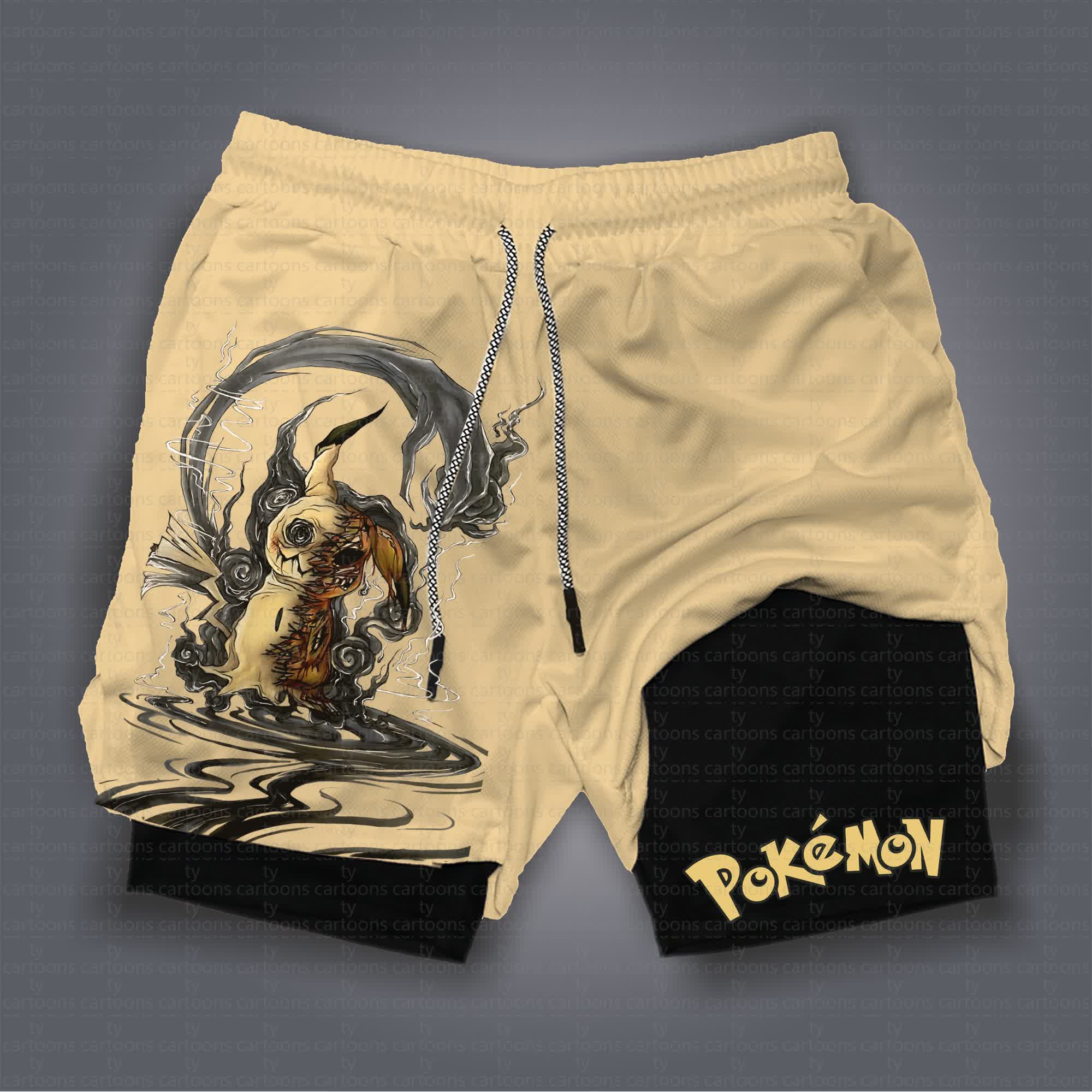 Unisex  “Comicssoul” Casual Anime Streetwear Shorts