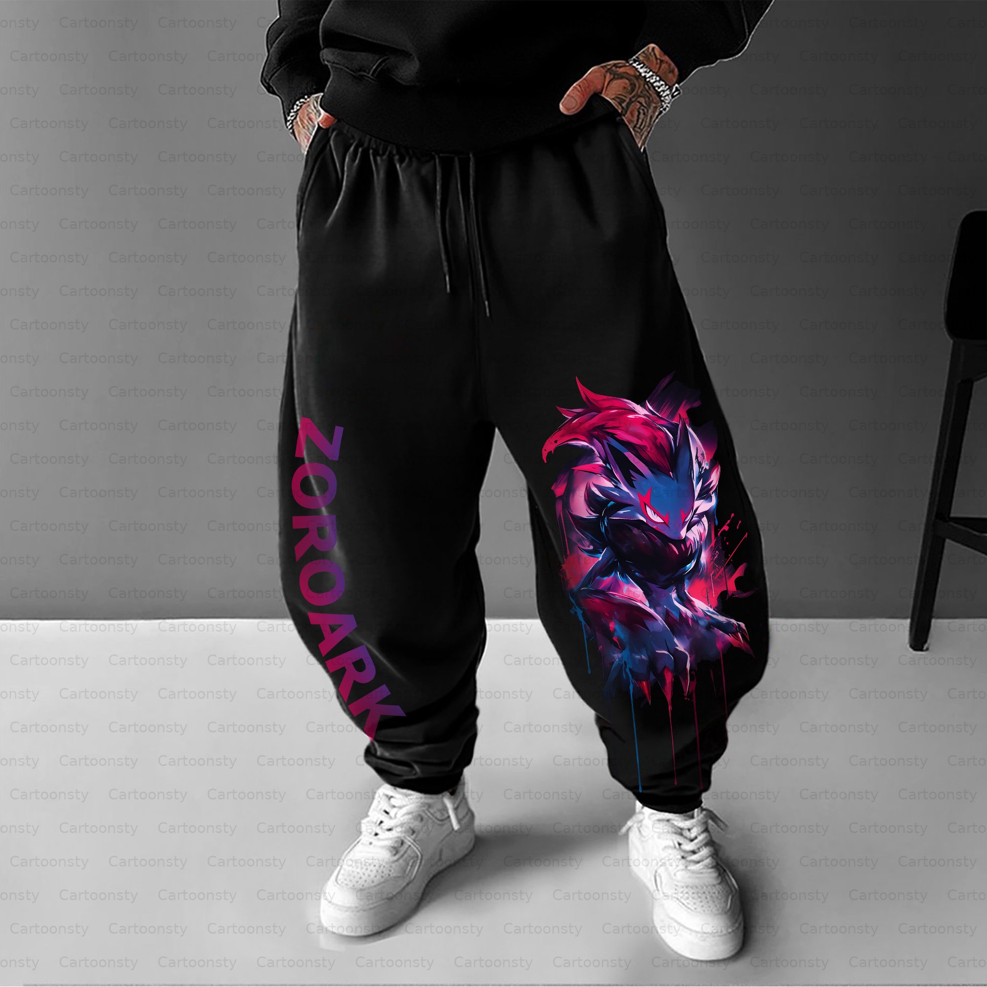 Unisex Anime Inspired Vintage Pants