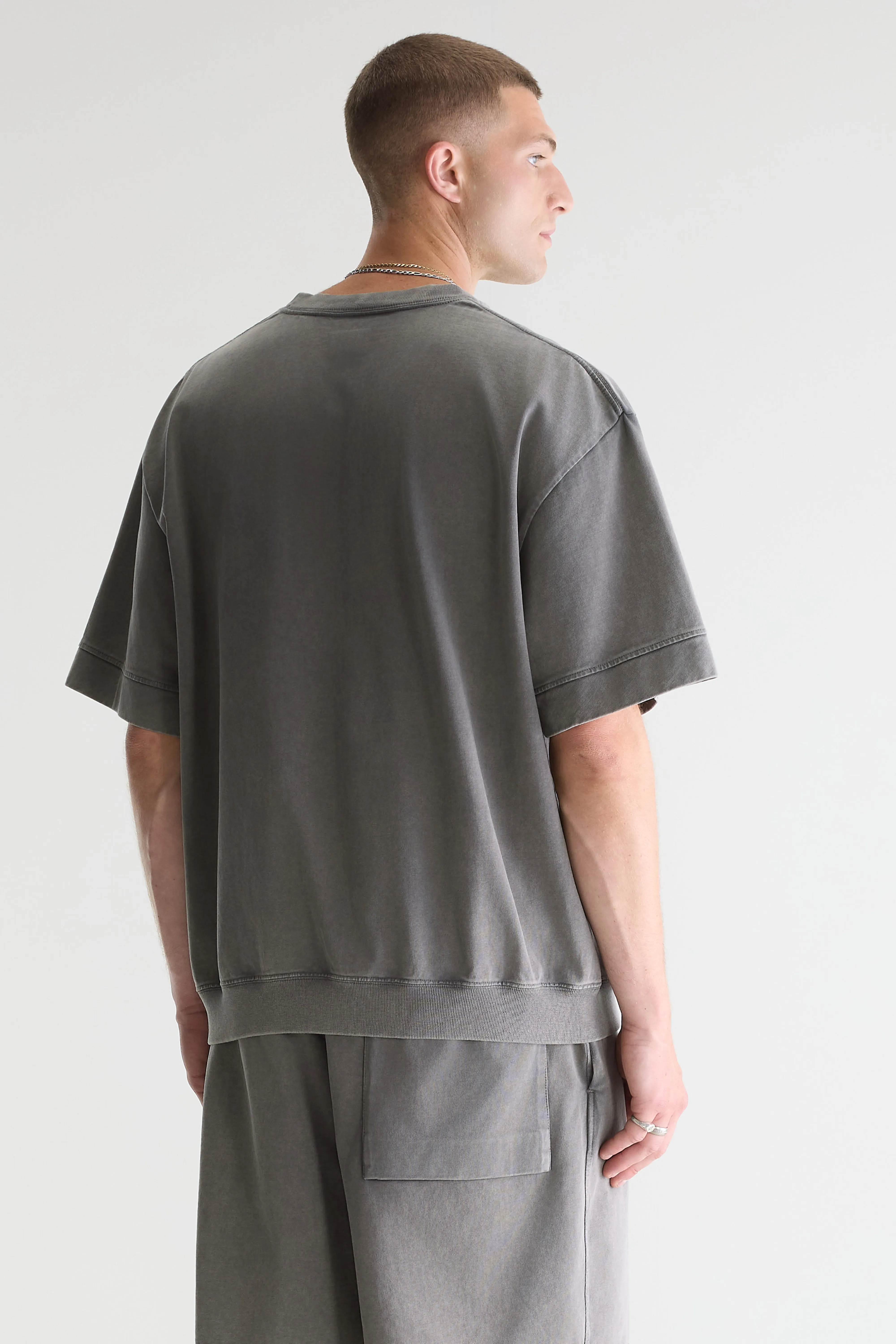 Bellerose Fantom short sleeve t-shirt (261 / M / OXYD GREY)