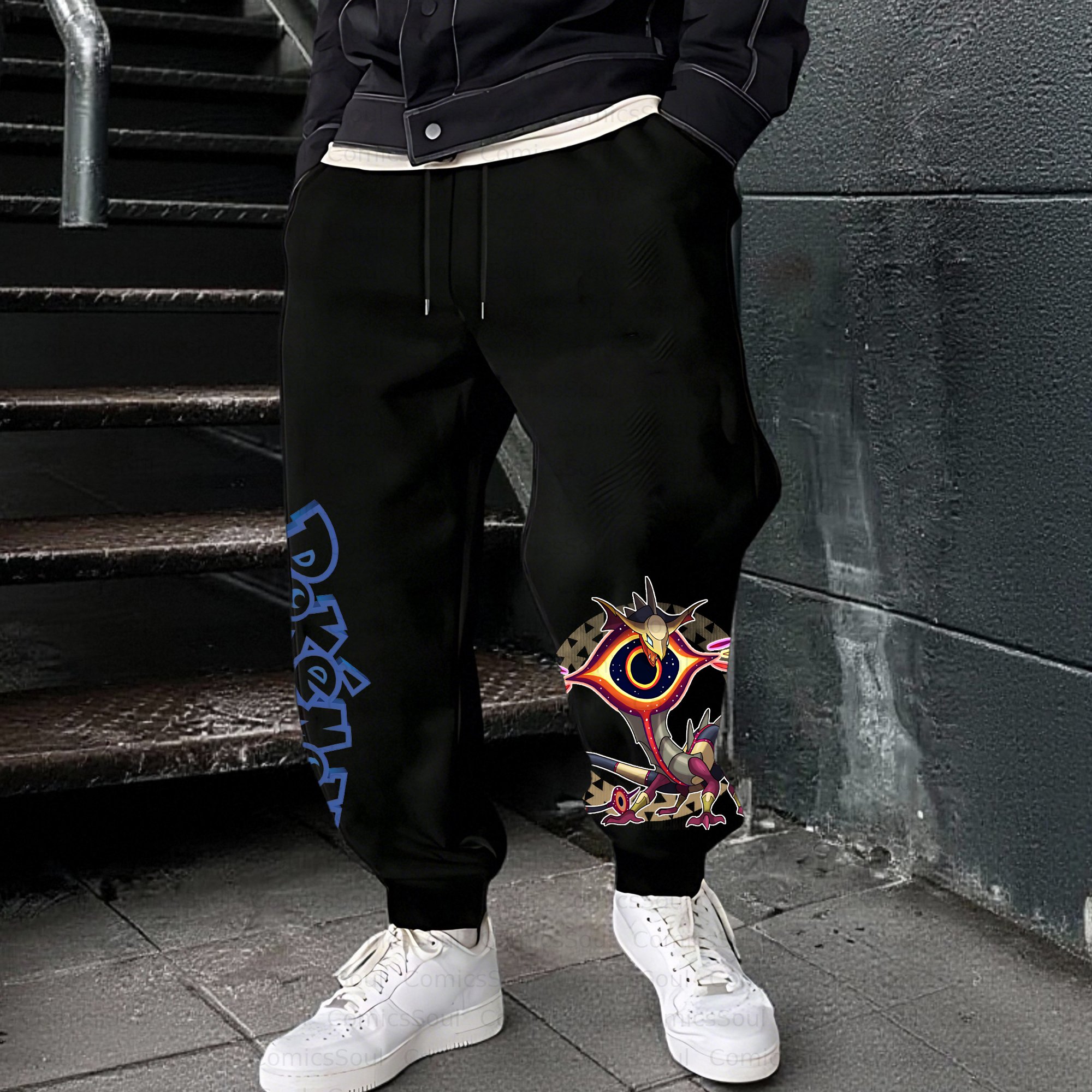 Unisex Casual Anime Streetwear Pant