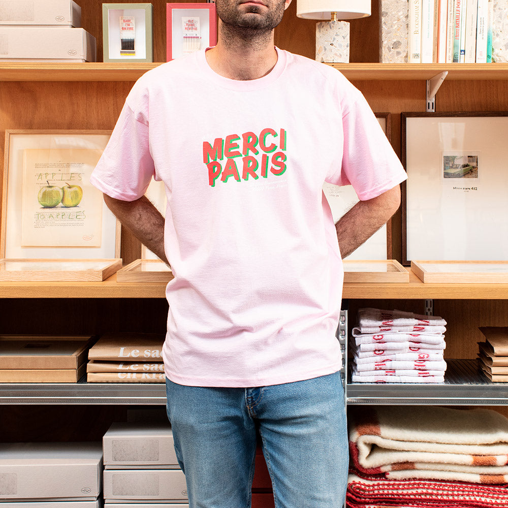 Merci  - T-shirt unisexe - Rose