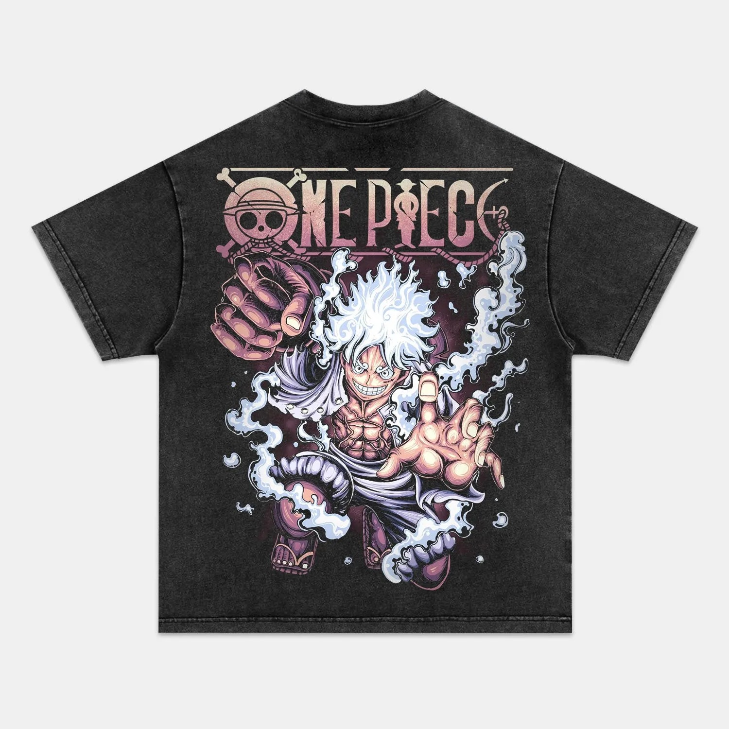 Unisex Anime Inspired Vintage Washed T-Shirt丨Comicssoul