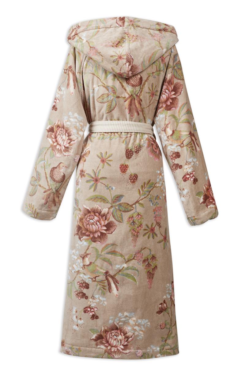 Pip Studio Secret Garden Badjas - Khaki - M