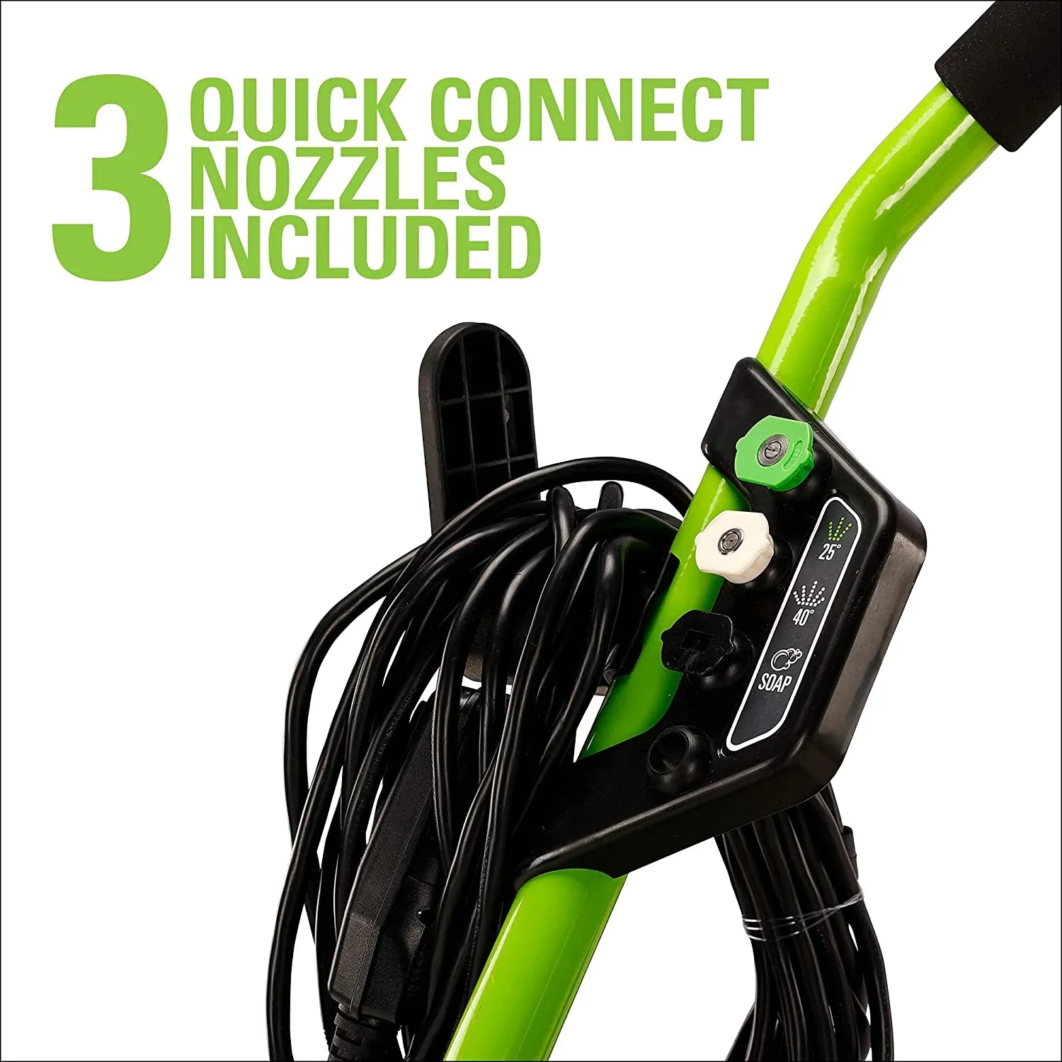 Greenworks 2000 PS at I 1.1 GPM Cold Water Electric Pressure Washer 5111802