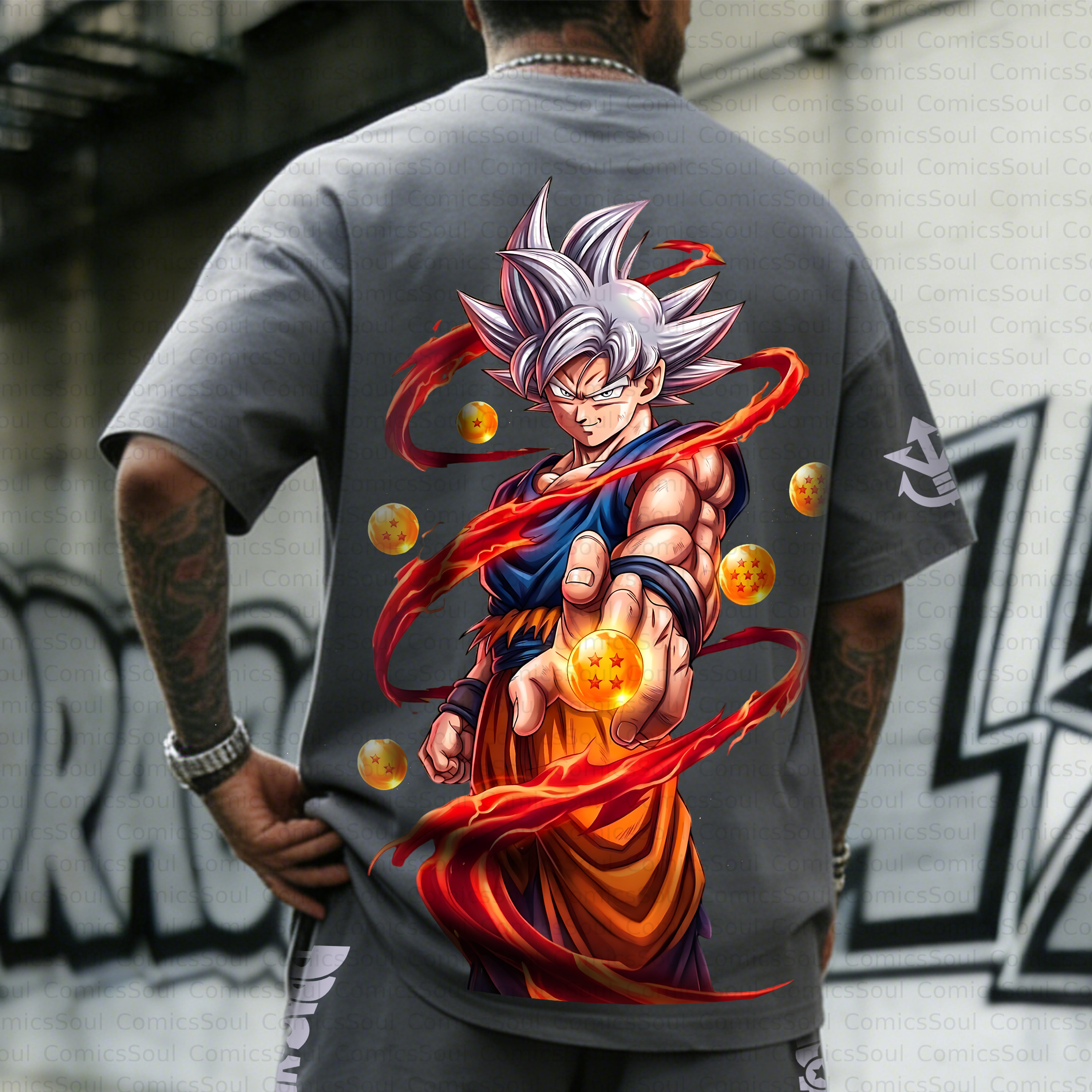 Unisex Anime Inspired Vintage T-Shirt