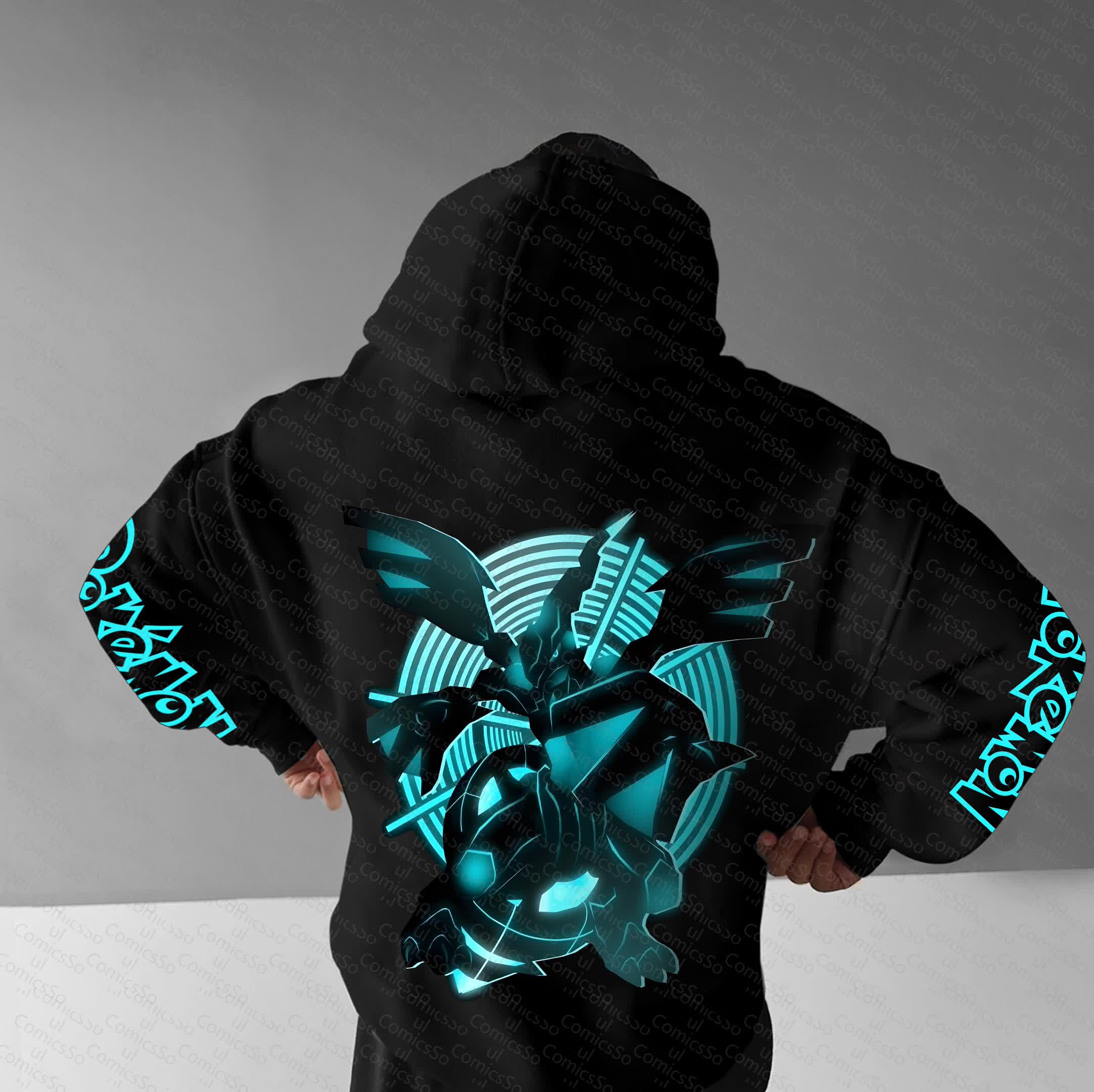 Unisex “Pokemon” Anime Graphic Streetwear Vintage Hoodie
