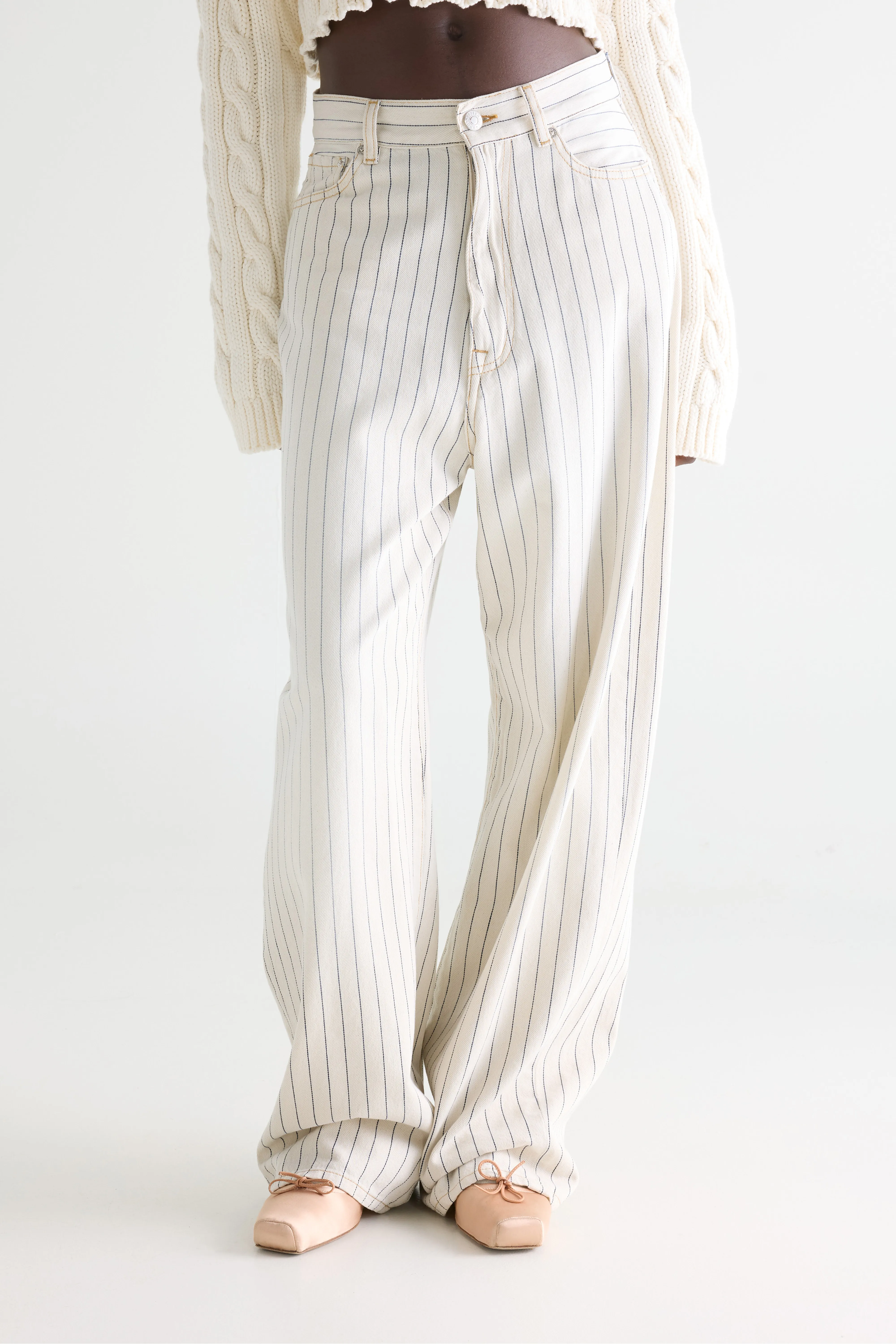 Bellerose Denim N. 68 - baggy jeans (261 / W / STRIPE A)