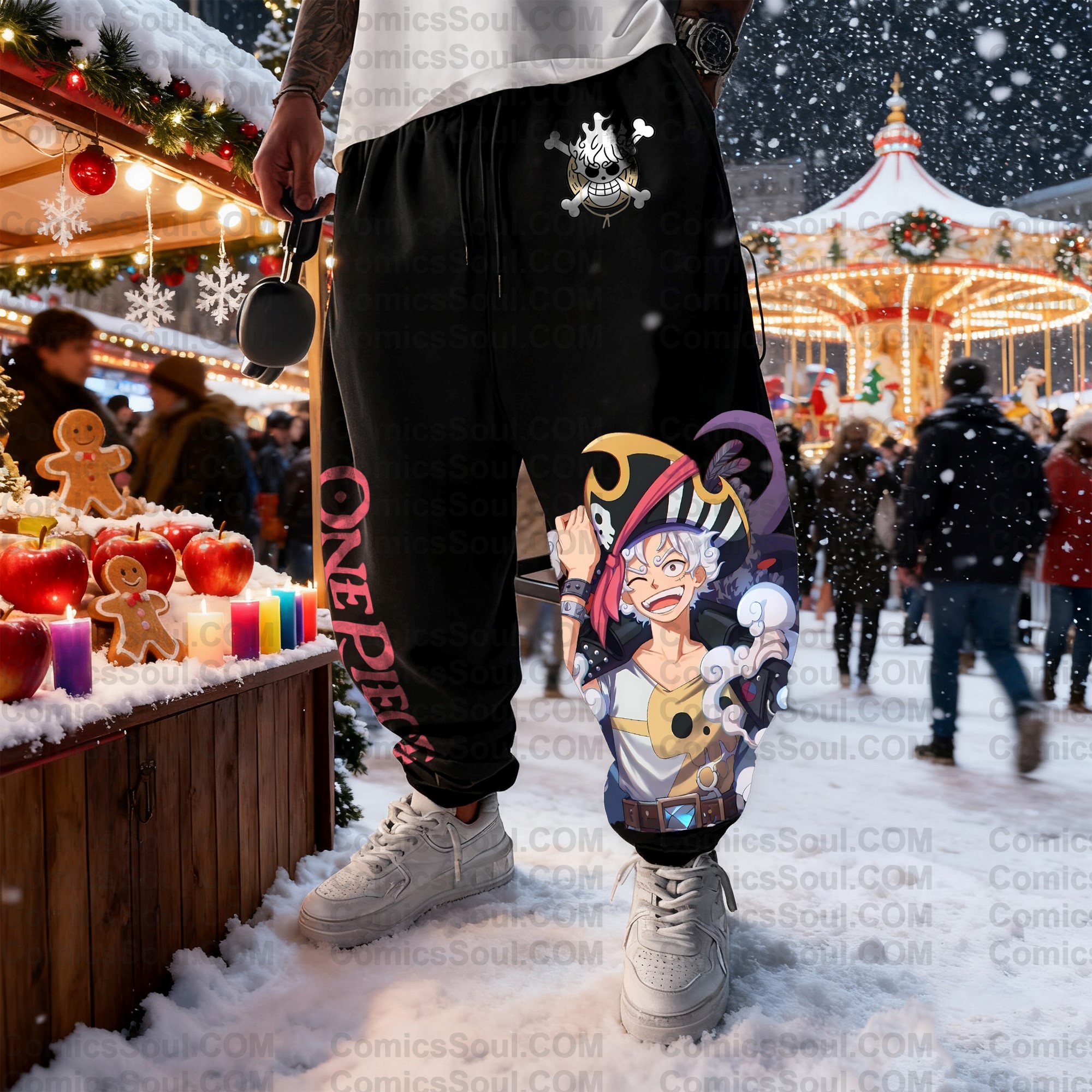 top sellerUnisex Casual Anime Streetwear Pants