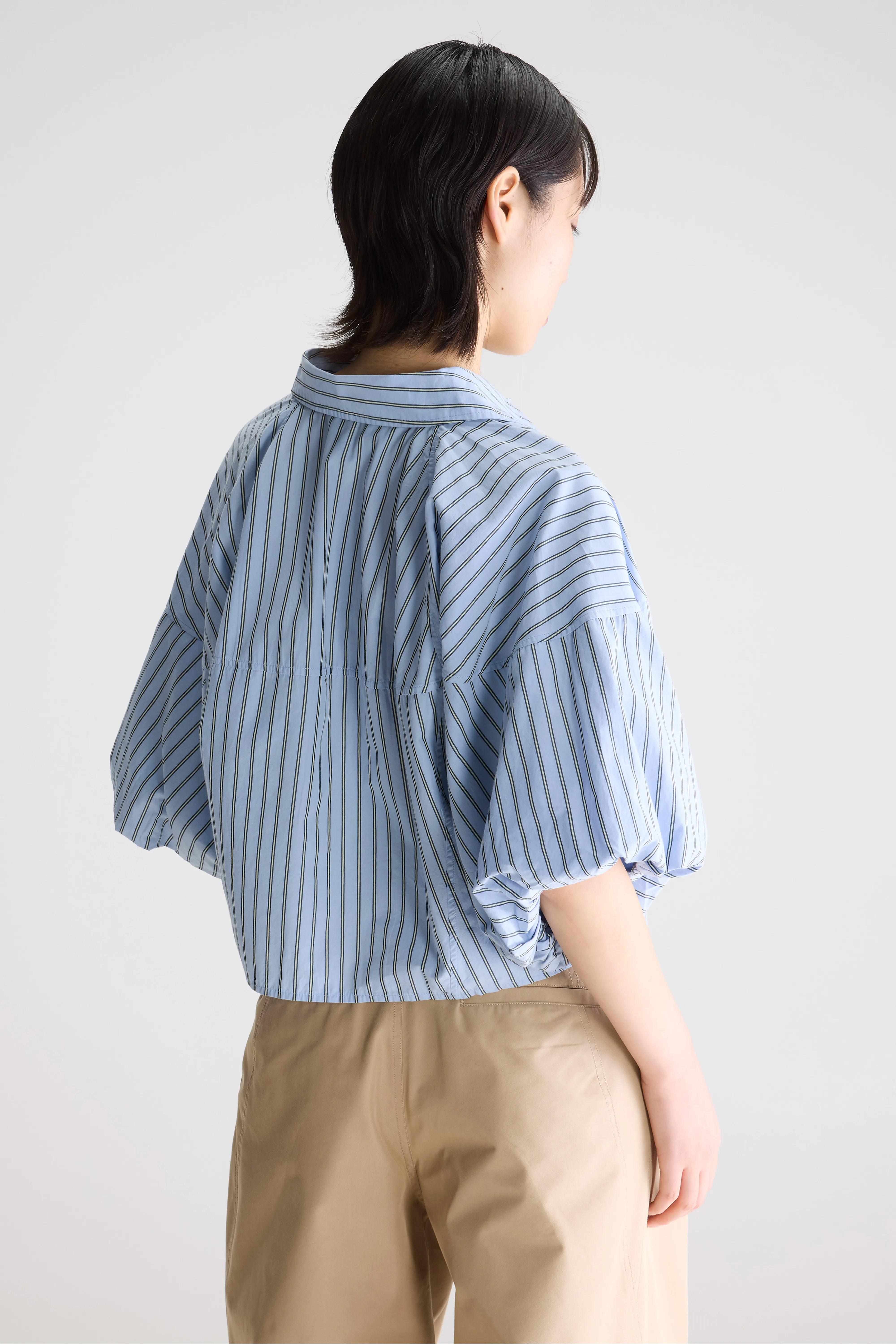 Bellerose Cassy balloon shirt (261 / W / STRIPE B)