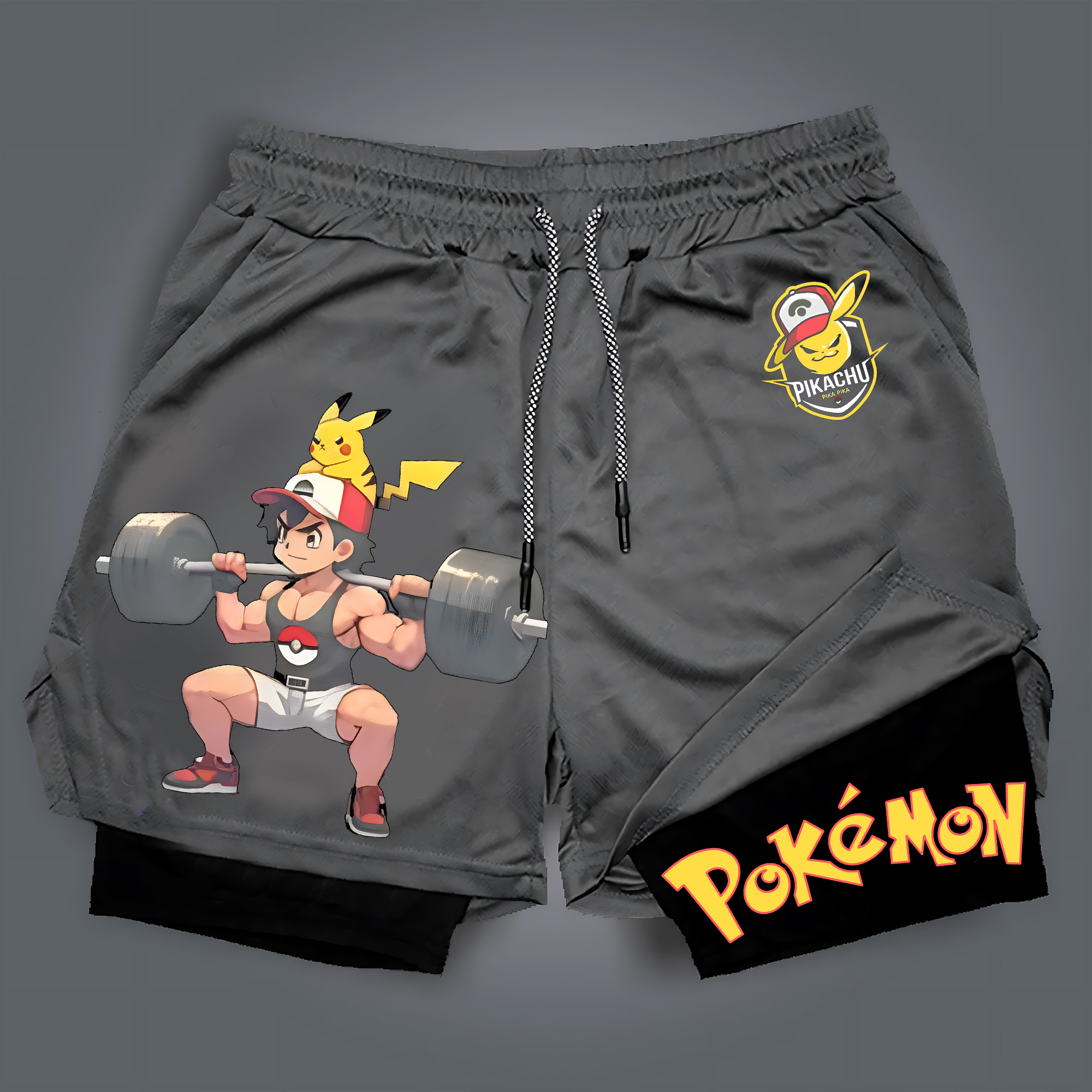 Unisex  “Comicssoul” Casual Anime Streetwear Shorts