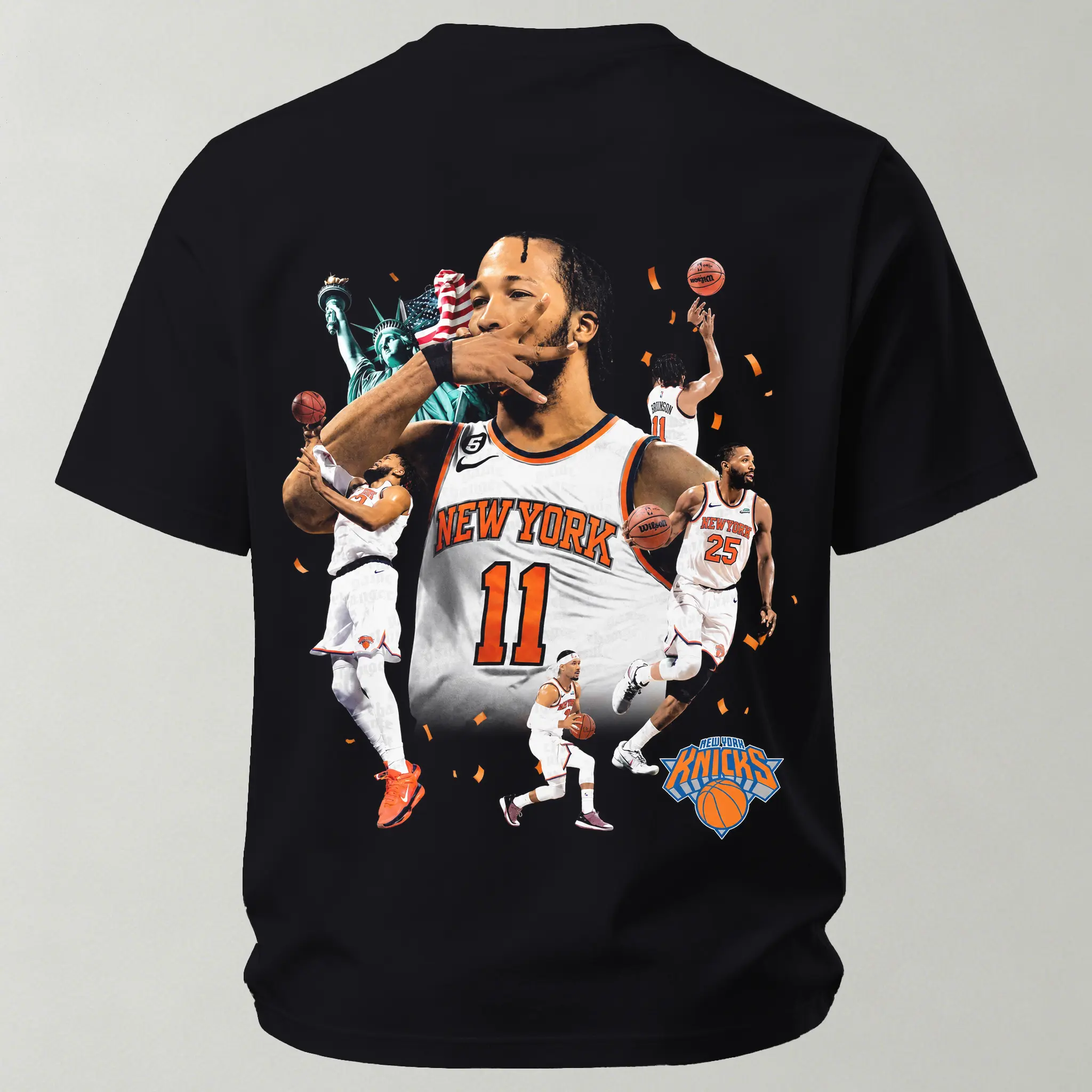 Retro #11 Basketball Graphic Printed Unisex Oversized T-shirt