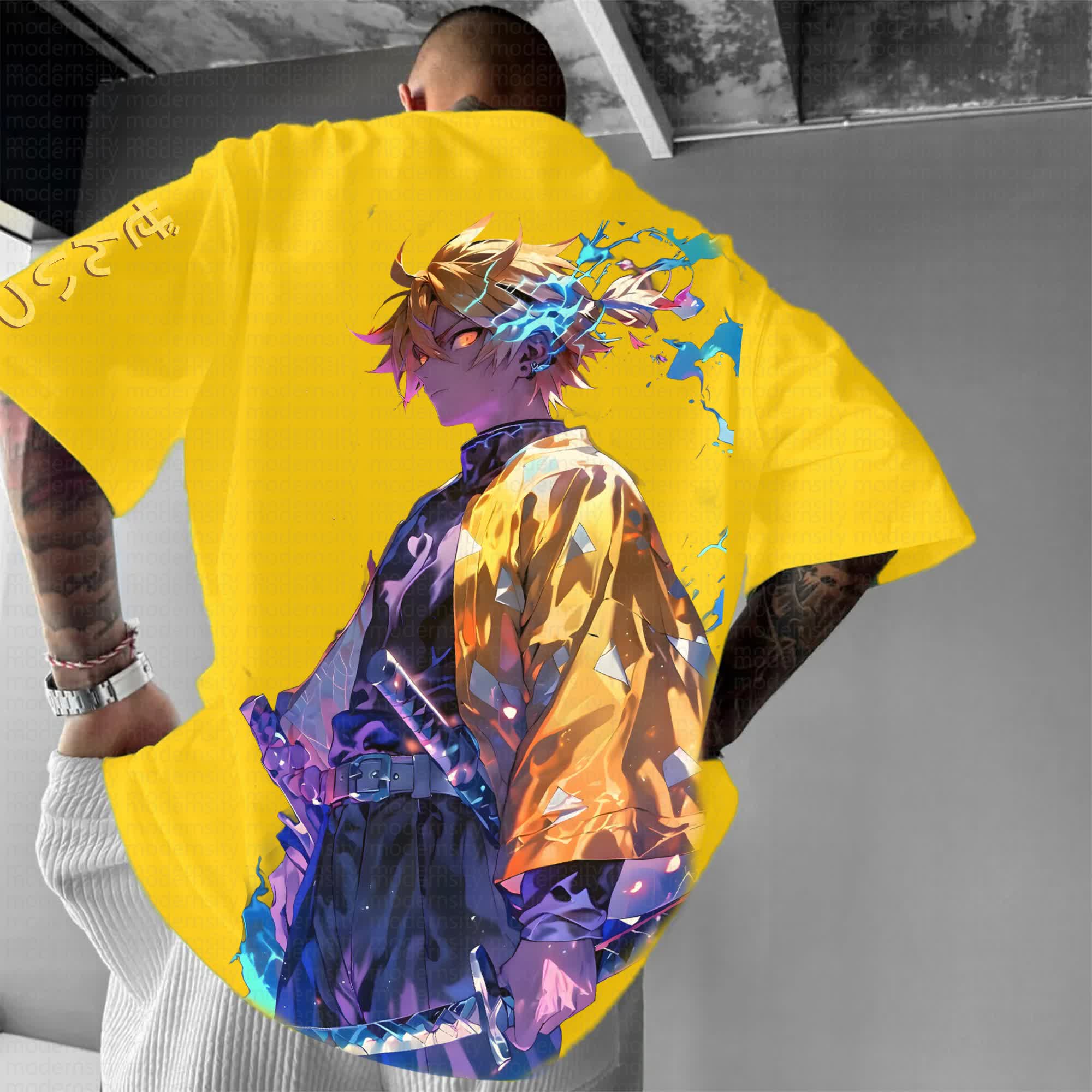 Unisex Anime Inspired Vintage T-Shirt丨Comicssoul
