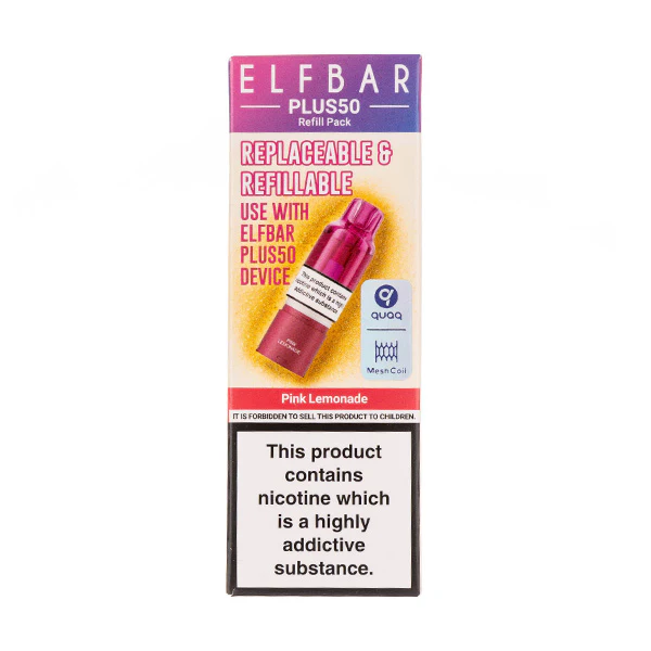 elf bar plus 50 pod kit The Elf Bar Plus 50 is a rechargeable prefilled pod vape kit that offers a  long-lasting and hassle-free alternative to disposable vapes. It is widely  available online from various UK retailers and main image 0