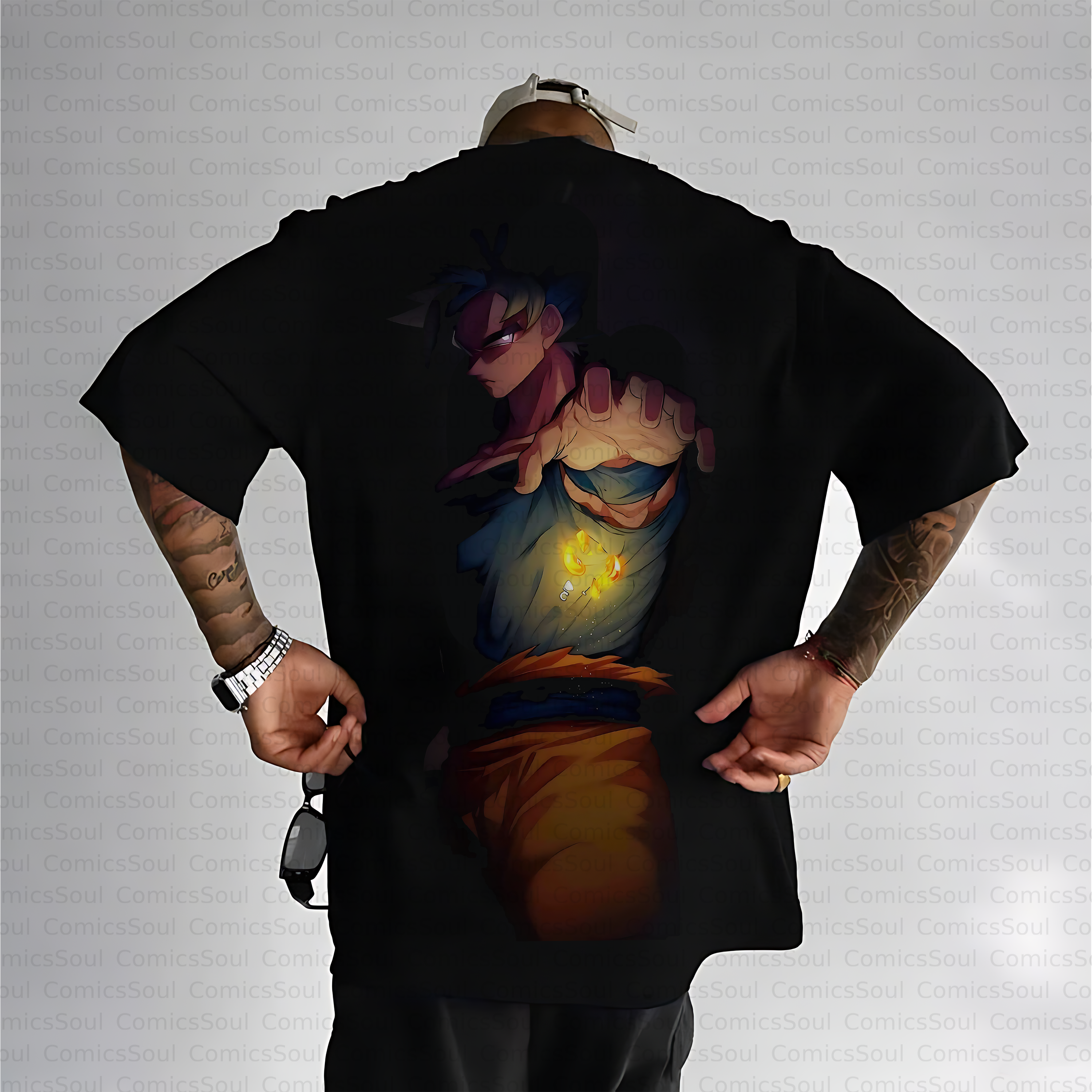 Unisex Anime Inspired Vintage T-Shirt