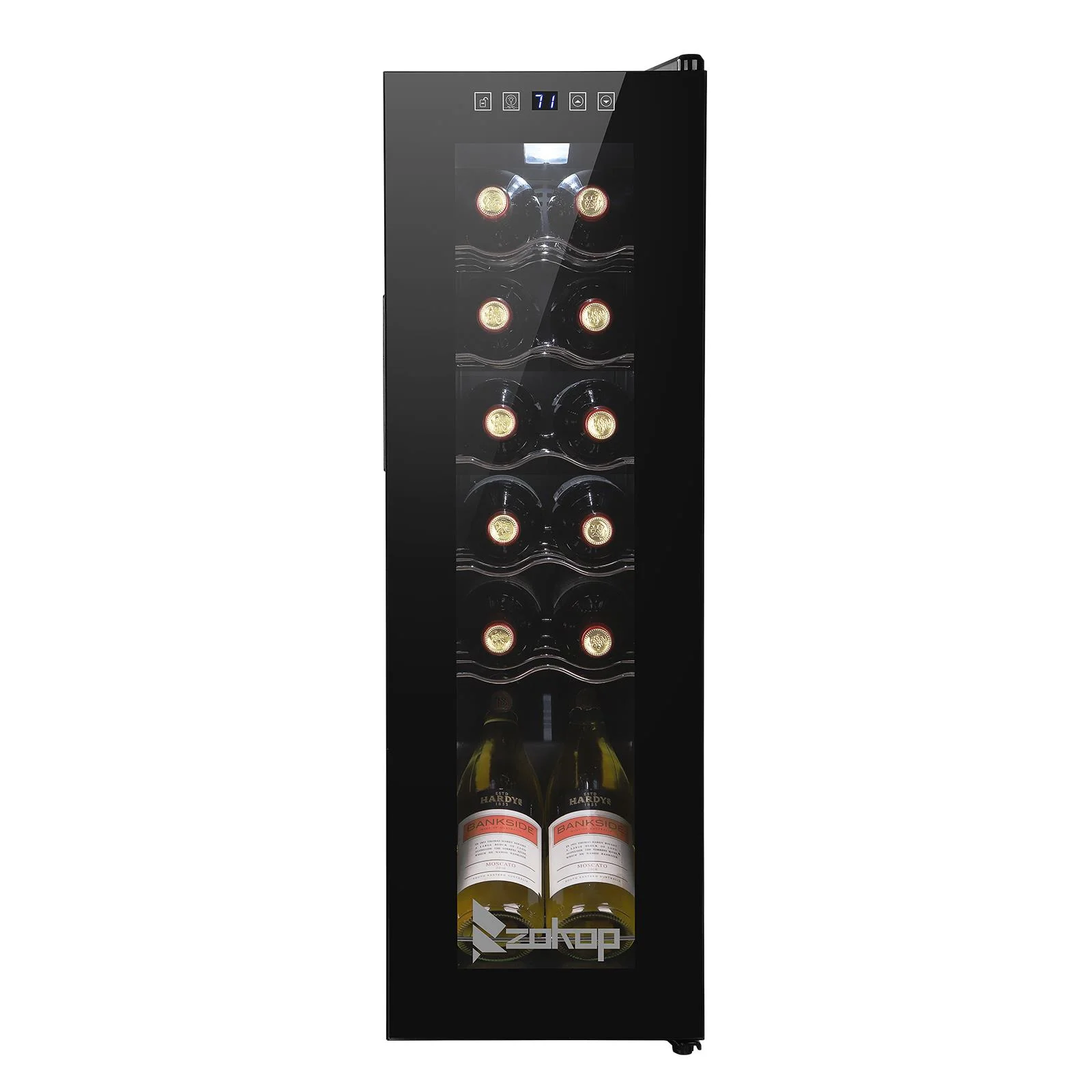 Ktaxon 18 Bottle Compressor Wine Cooler Freestanding Wine Fridge, Fast Cooling, Low Noise - Image 26
