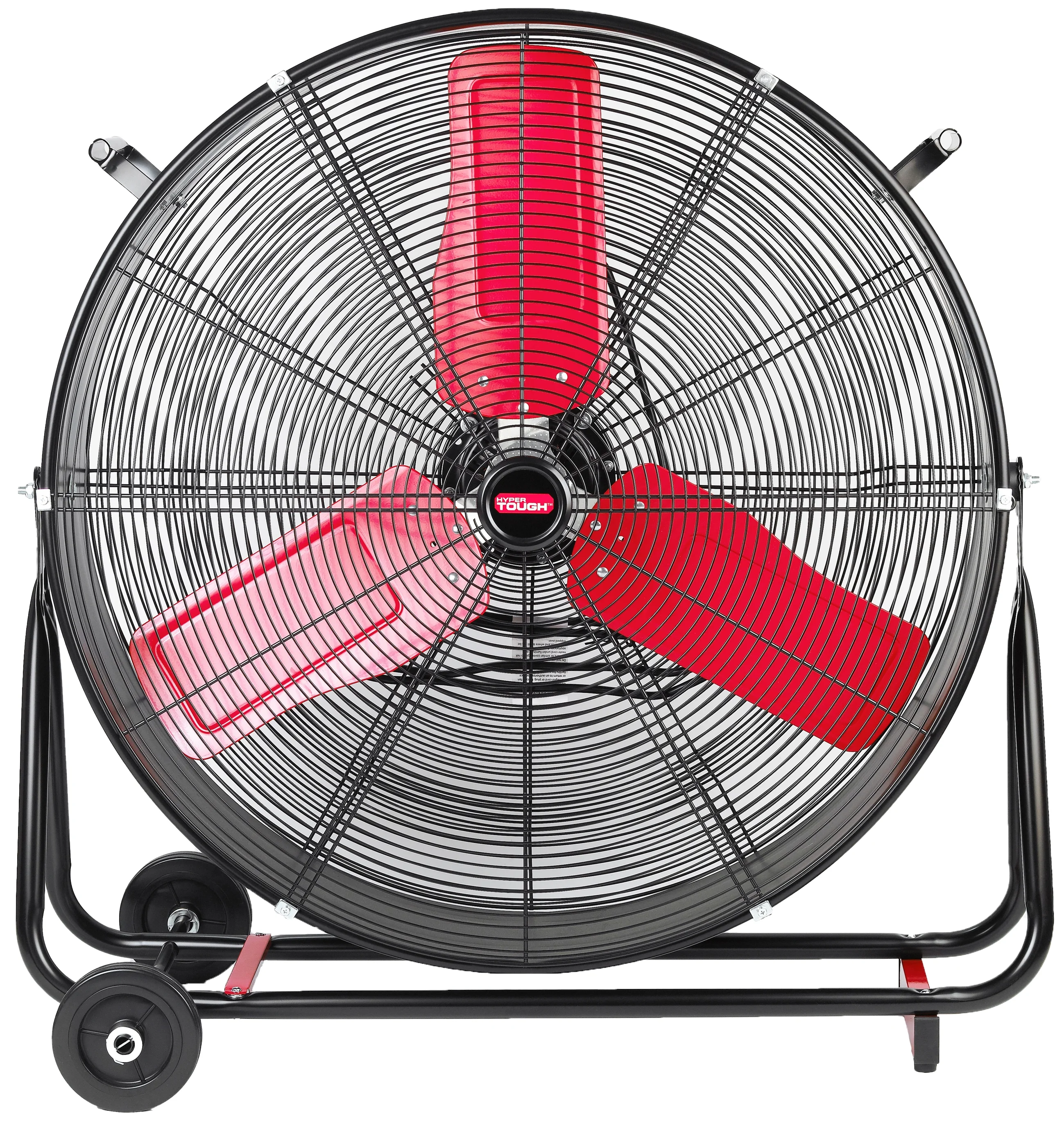 Hyper Tough New 30 inch High Velocity Tilted Drum Fan Red & Black - Image 3