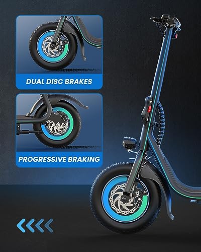 URBANMAX Electric Scooter With Seat, 450W, 22 Miles, Black - C1 - Image 3 URBANMAX Electric Scooter With Seat, 450W, 22 Miles, Black - C1 - Image 3