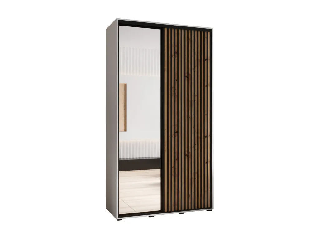 ARMARIO Lluesmamuebles 2 DE PUERTAS CORREDERAS 235.2/140/45 2 puertas (blanco/artisan)