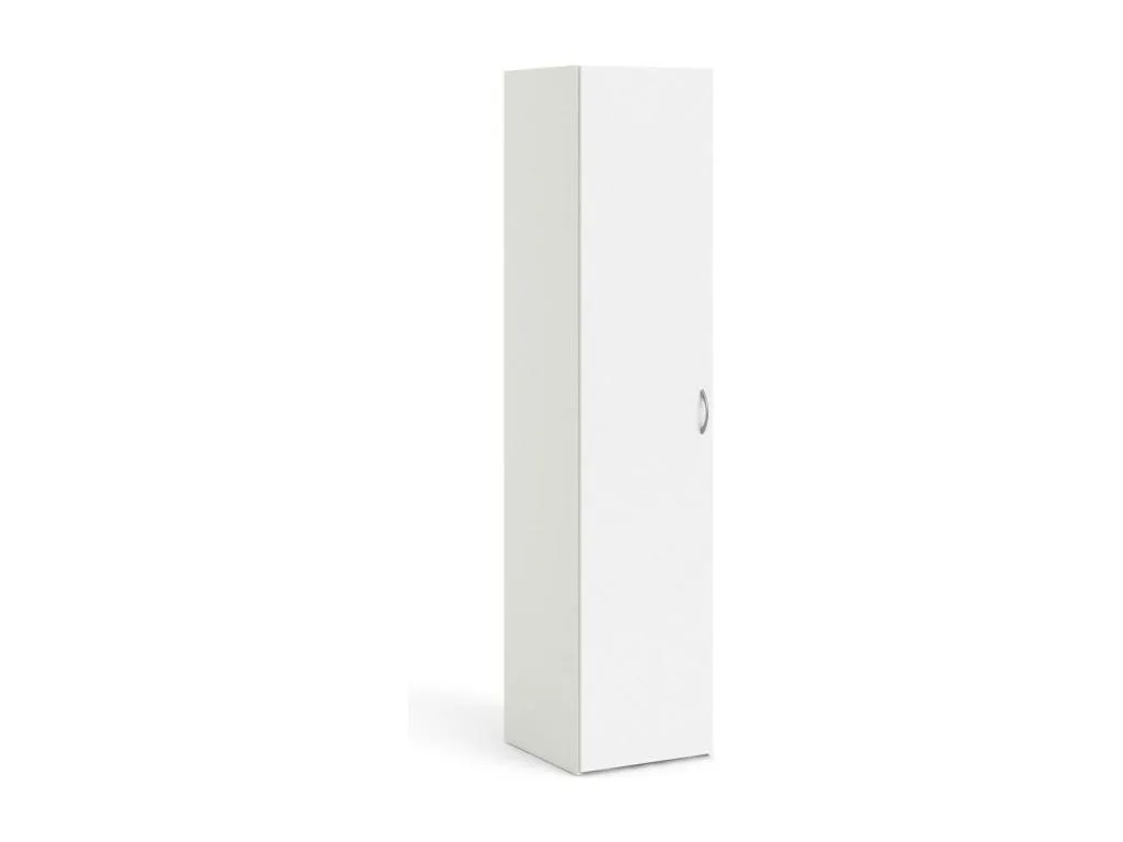 Armario multiusos 1 puerta Hogarve Muebles multifuncionales Zapatero Armario para zapatos 42x39 h175 cm Blanco zjja11811