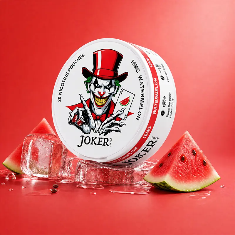 Joker Watermelon 16mg nicotine pouches lifestyle