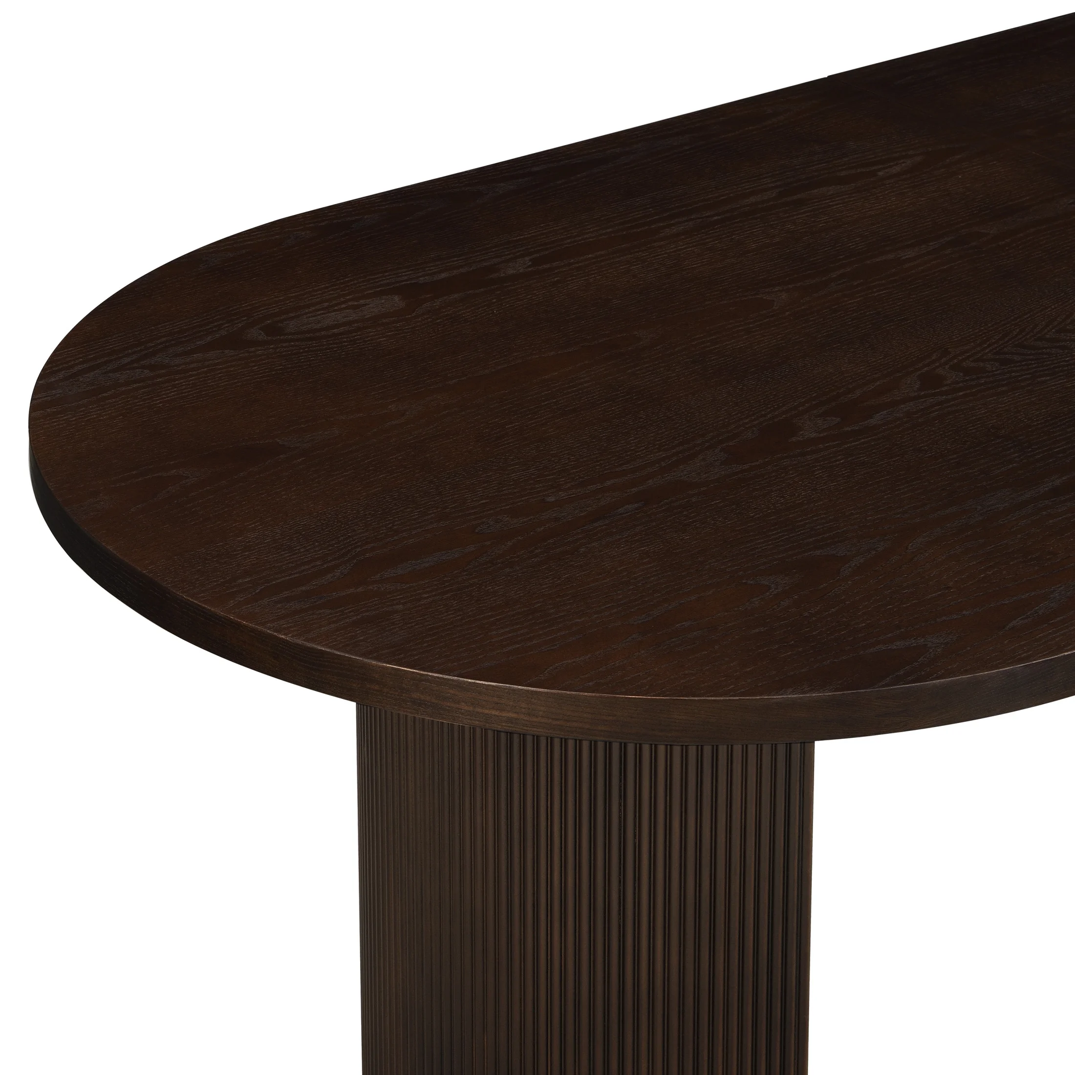 Christopher Knight Home Minimalist 88- Oval Dining Table for 4-6, Espresso - Image 7