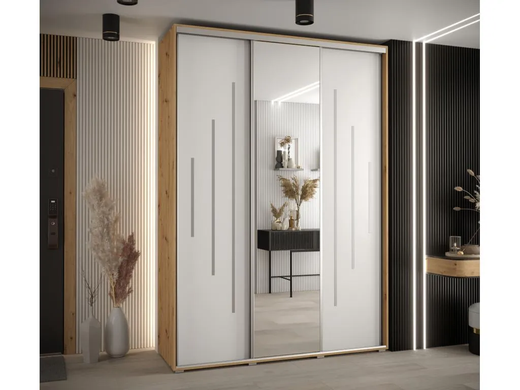 ARMARIO CON PUERTAS BATIENTES 235.2/170/60 3 puertas 62272OTFK