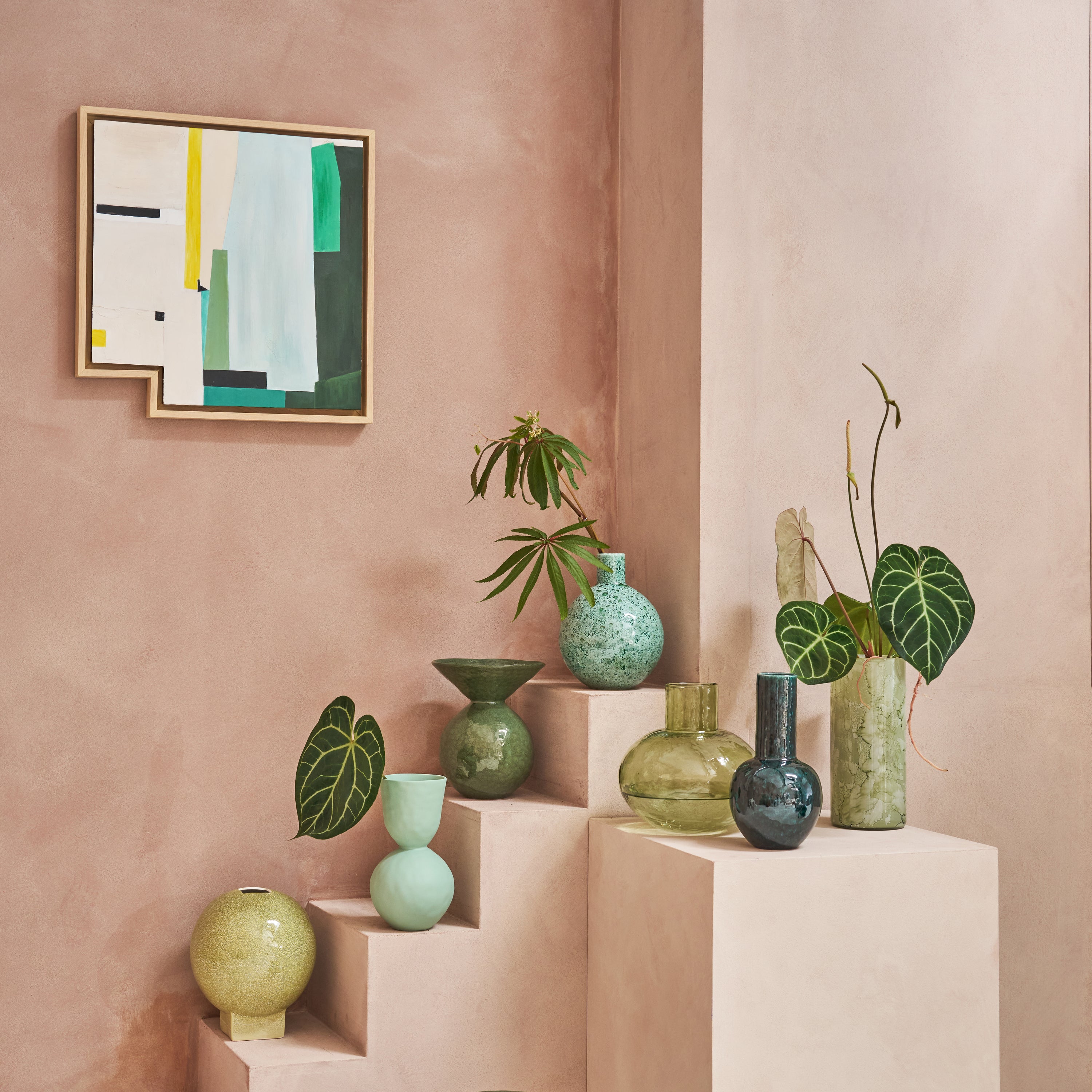 Urban Nature Culture Vaas Esfera - Pale Green