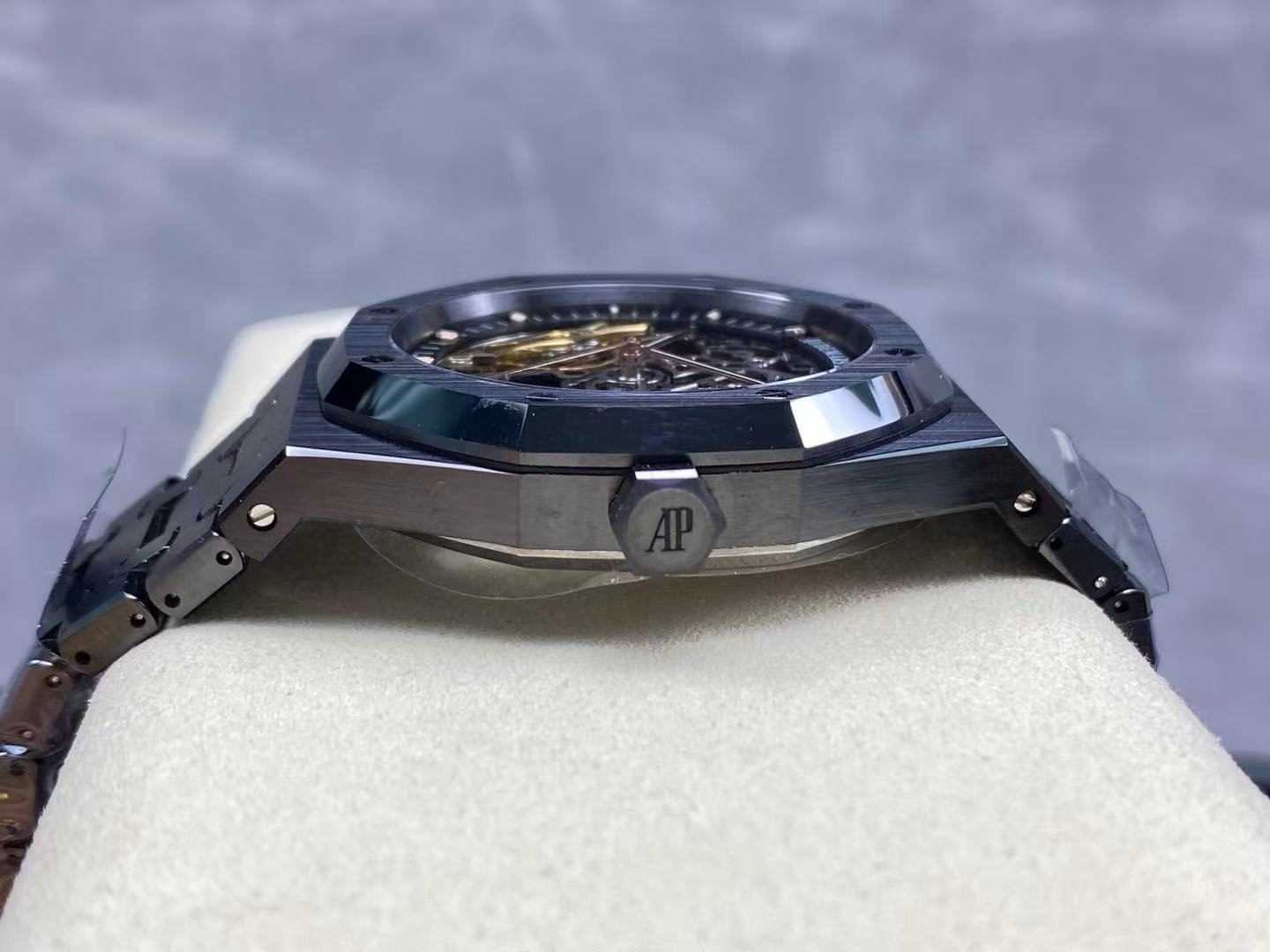Replica Audemars Piguet Black Skeleton
