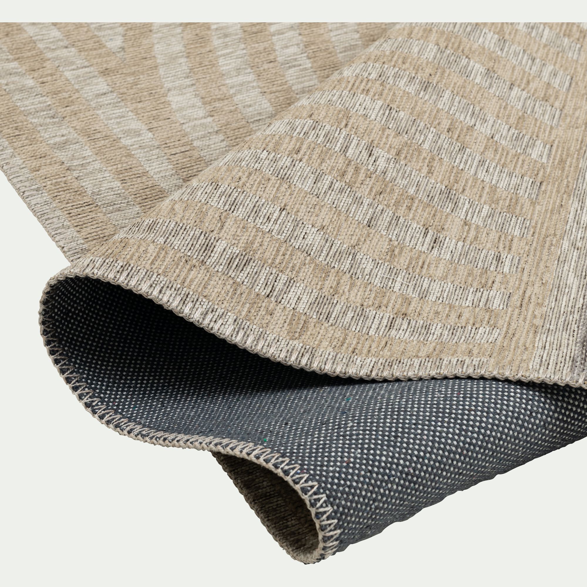 ELIPSE - Tapis à motif contemporain 160x230cm - beige
