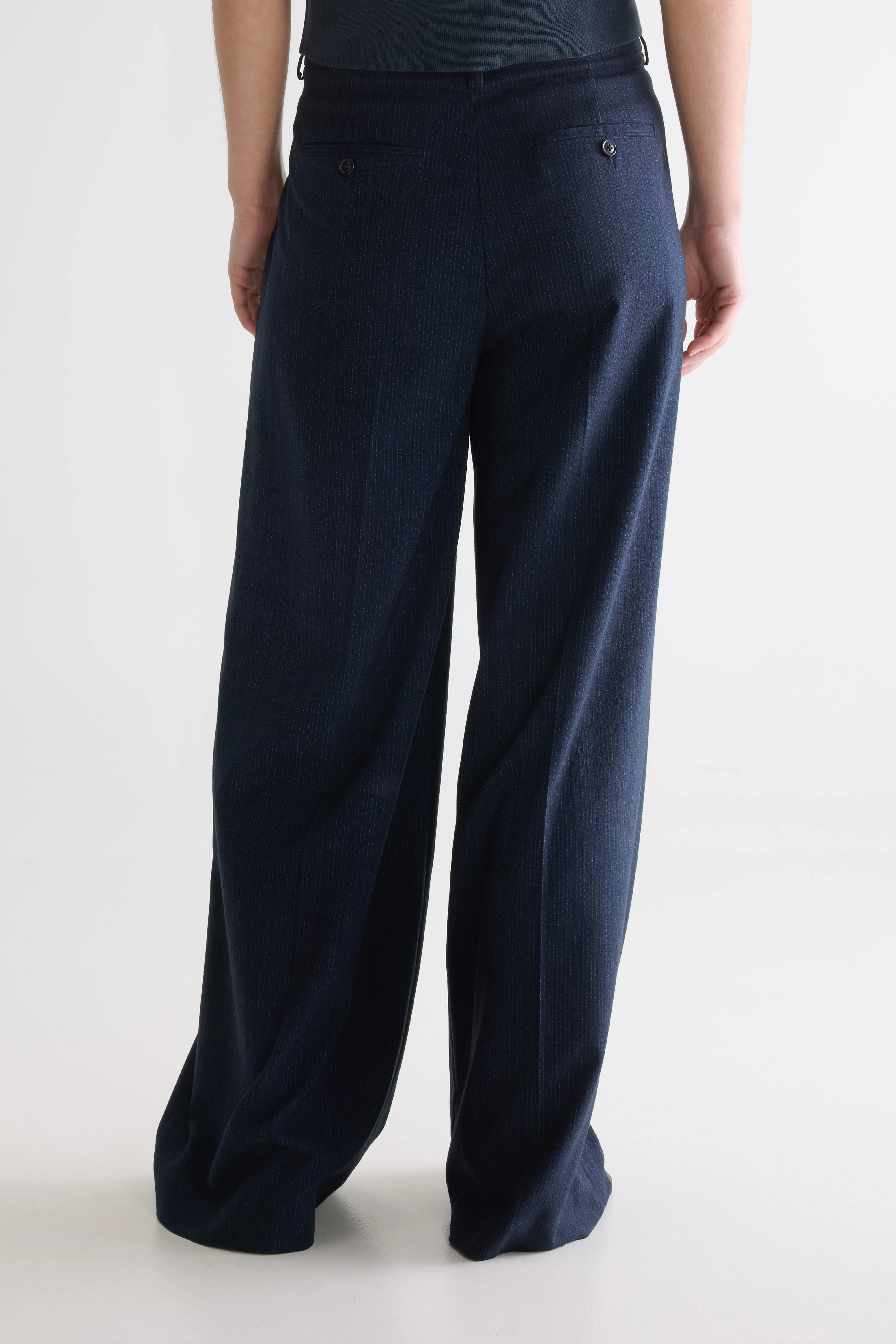 Bellerose Volkert wide tailored trousers (261 / W / STRIPE A)