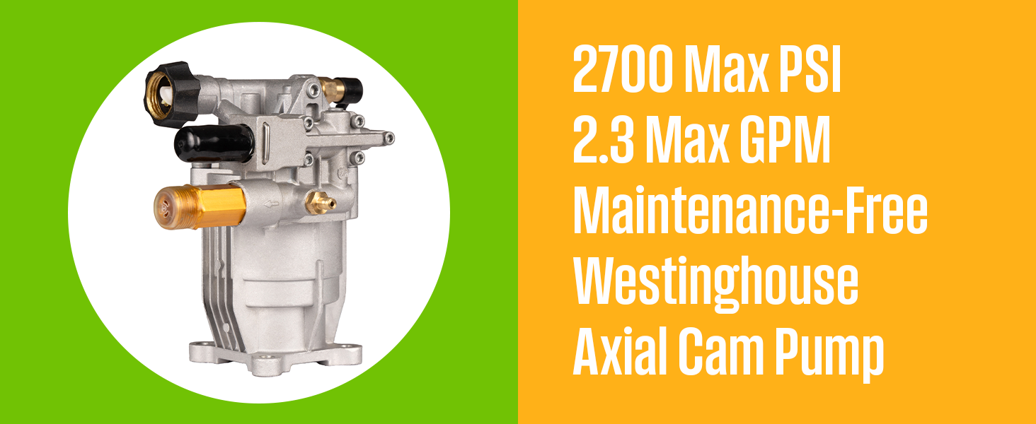 Axial Cam Pump, Westinghouse, 2700 PSI