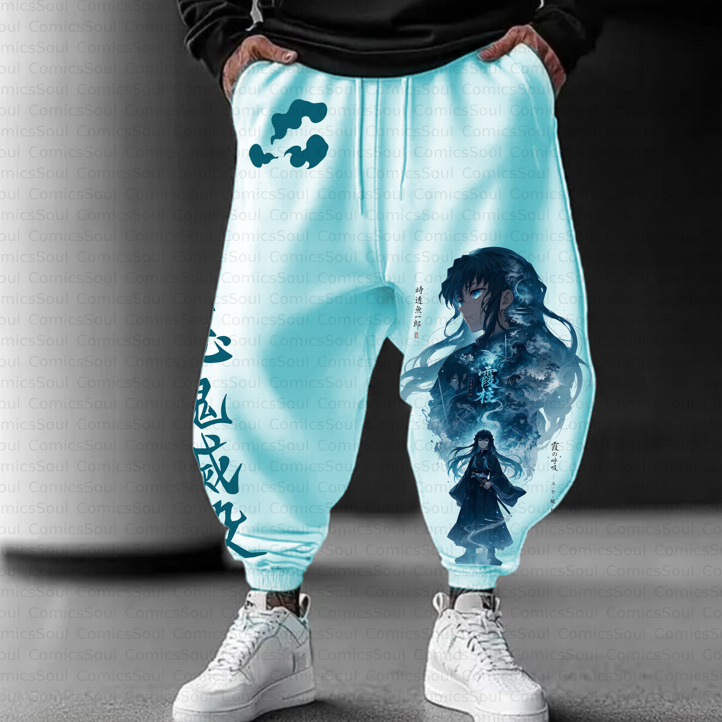 Unisex Casual Anime Streetwear Pant