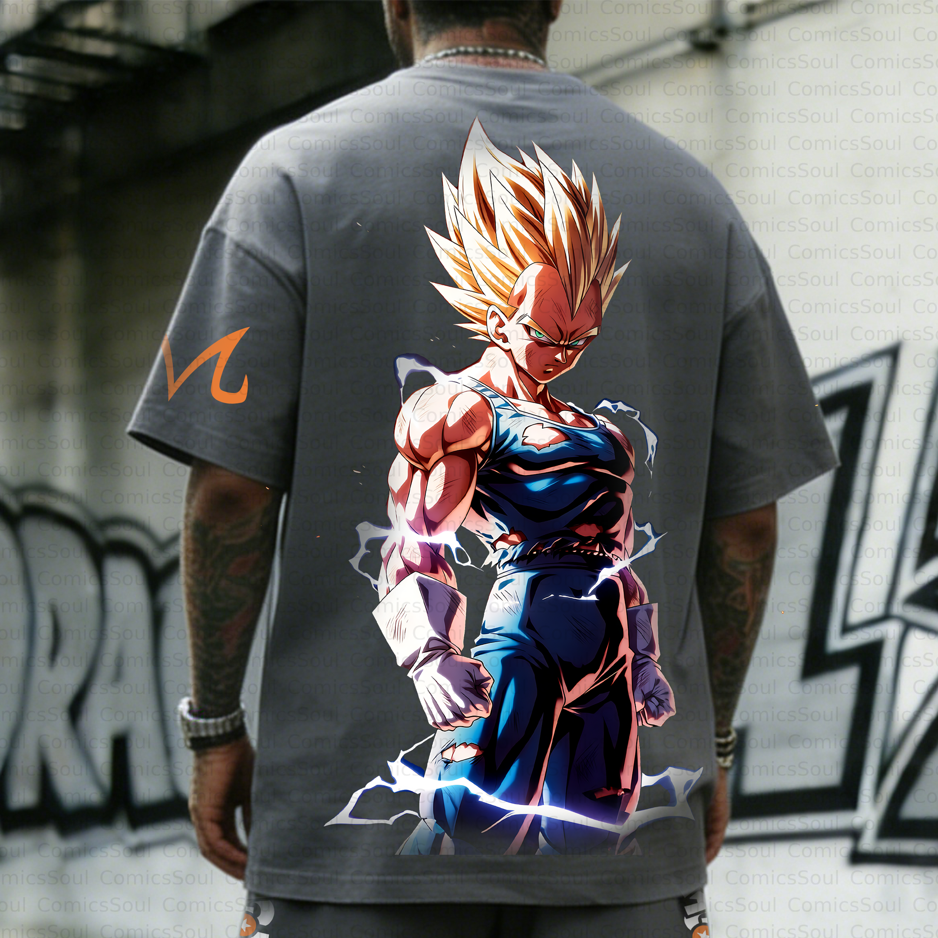 Unisex Anime Inspired Vintage T-Shirt