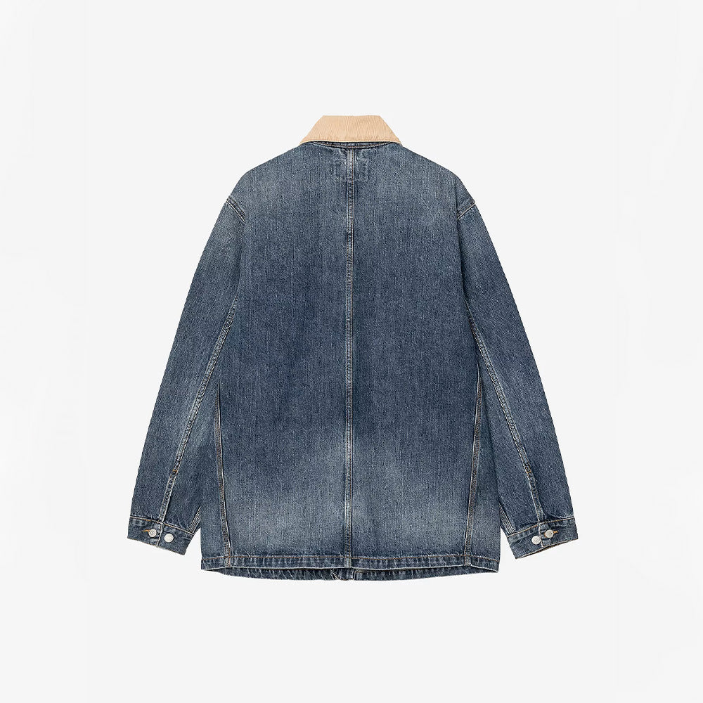 Carhartt WIP - Manteau Warren Chore - Bleu Dusty