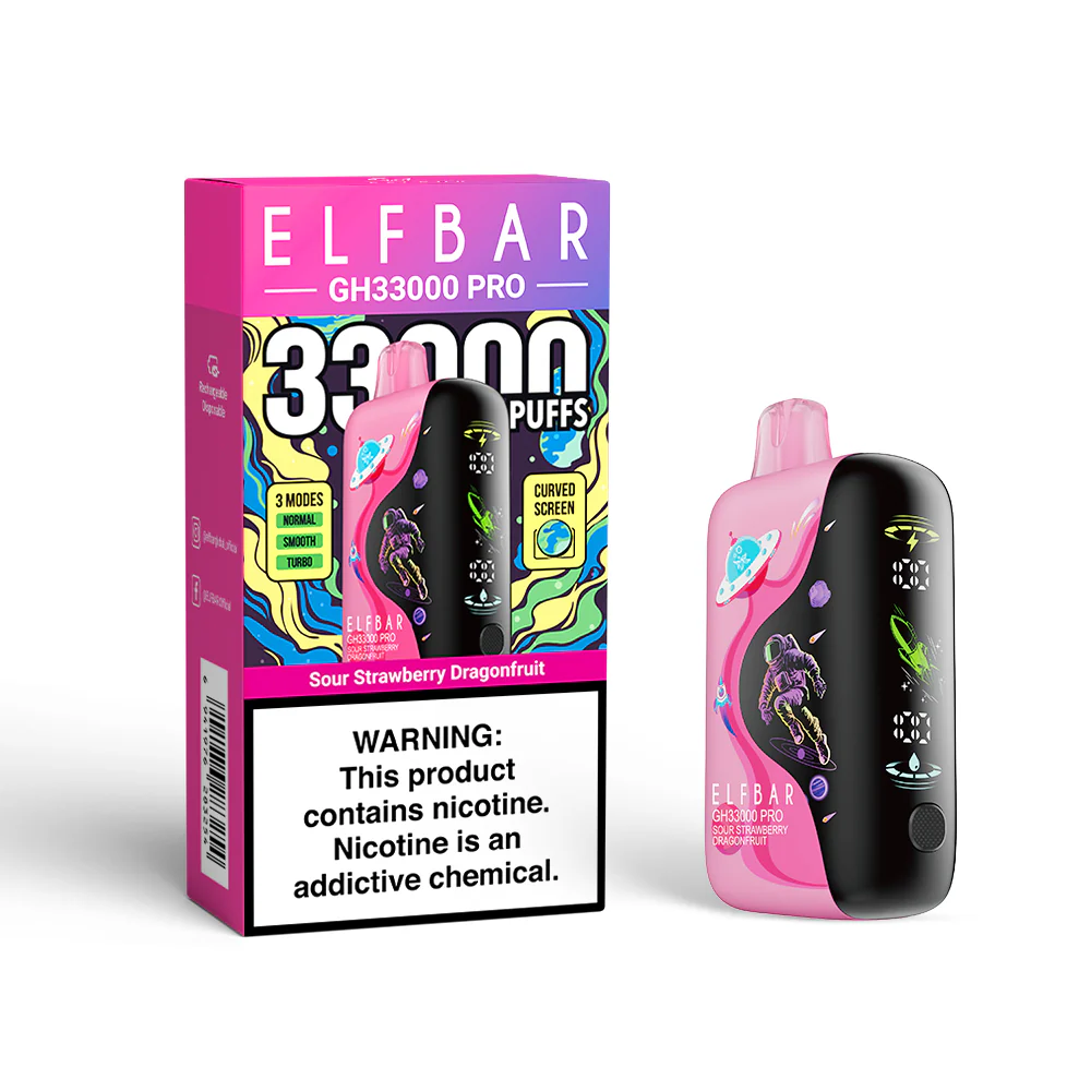 ELFBAR GH33000 PRO újratölthető eldobható e-cigaretta (minden íz)
