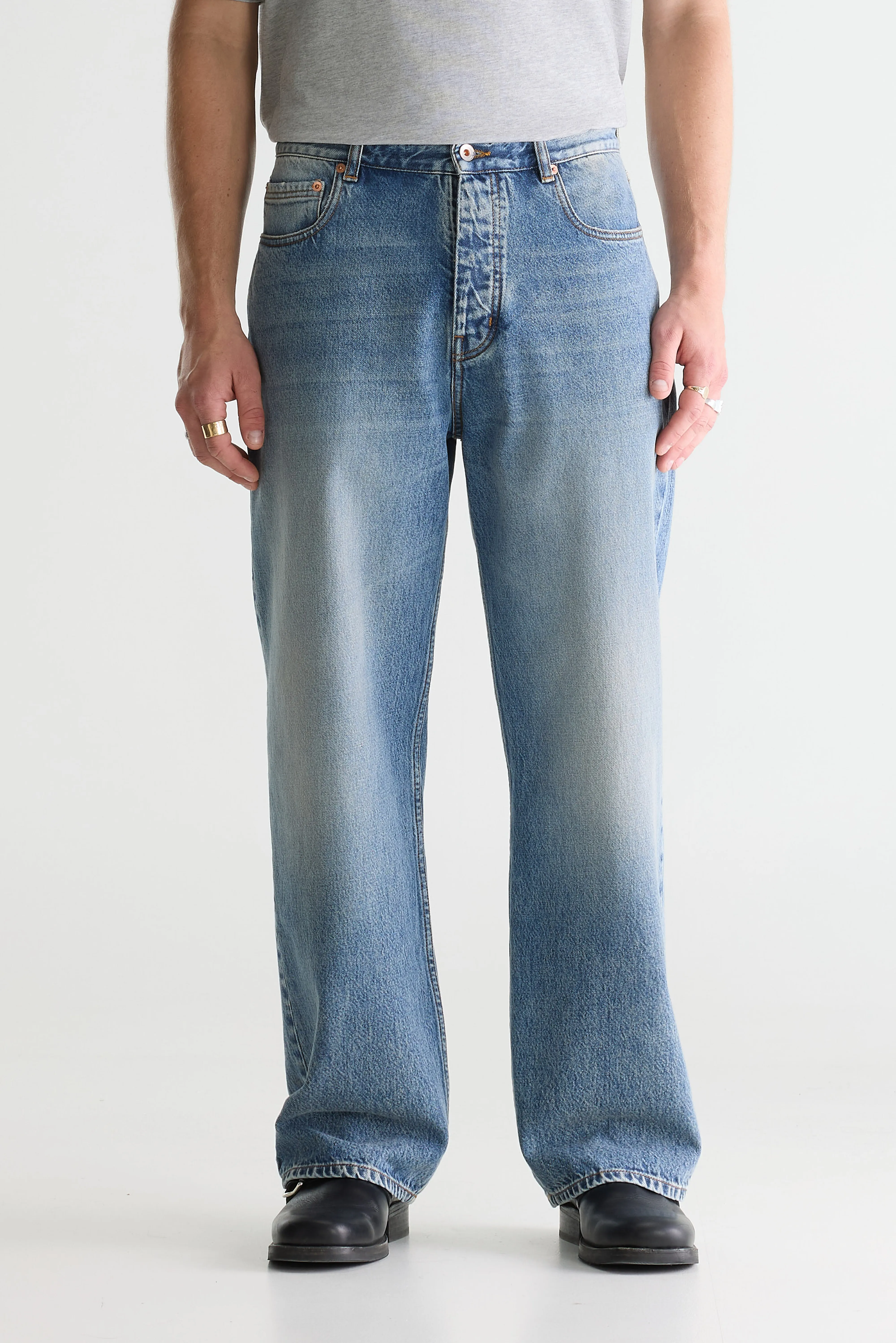 Bellerose Denim N. 08 - straight jeans (251 / M / VINTAGE LT BLUE)