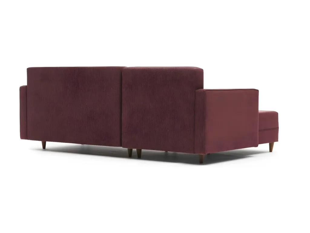 Sofá rinconero Casabellaes 317 Rojo Función de descanso 215x150x80cm 00038TRMG