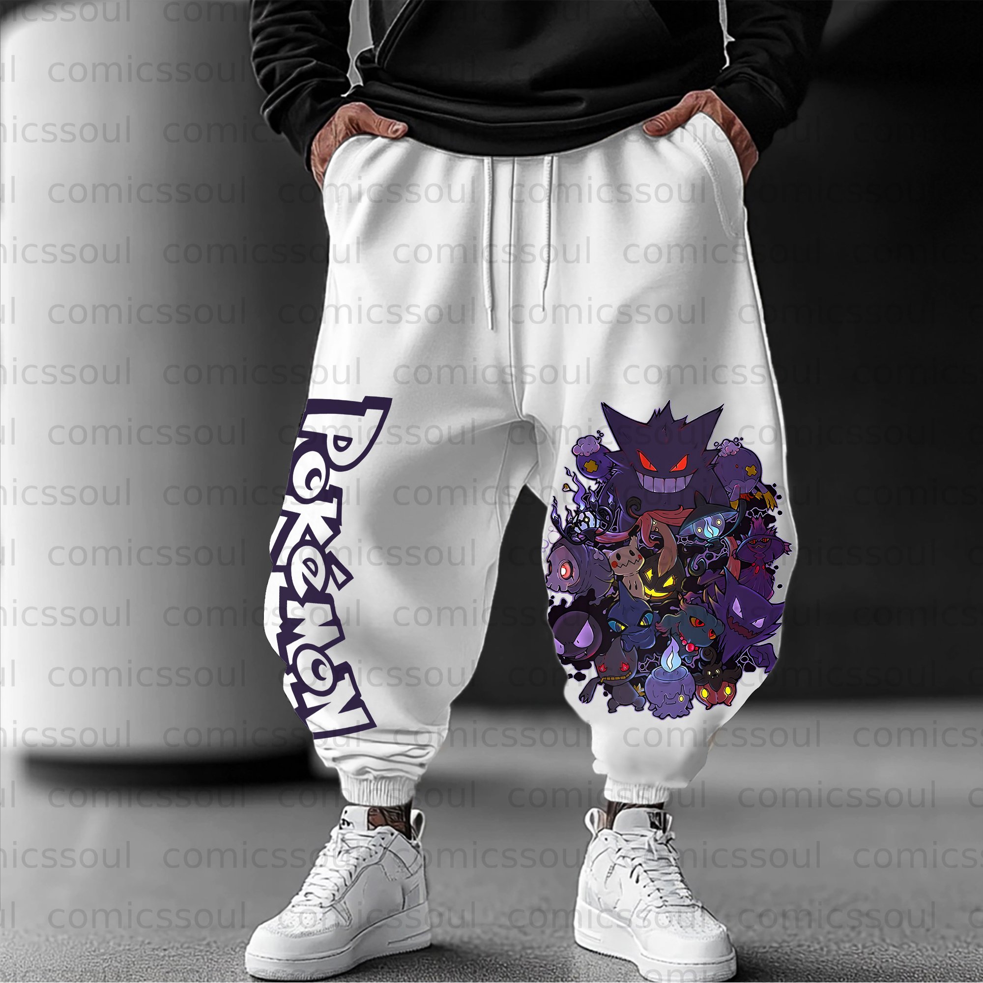 Unisex Anime Inspired Vintage Pants