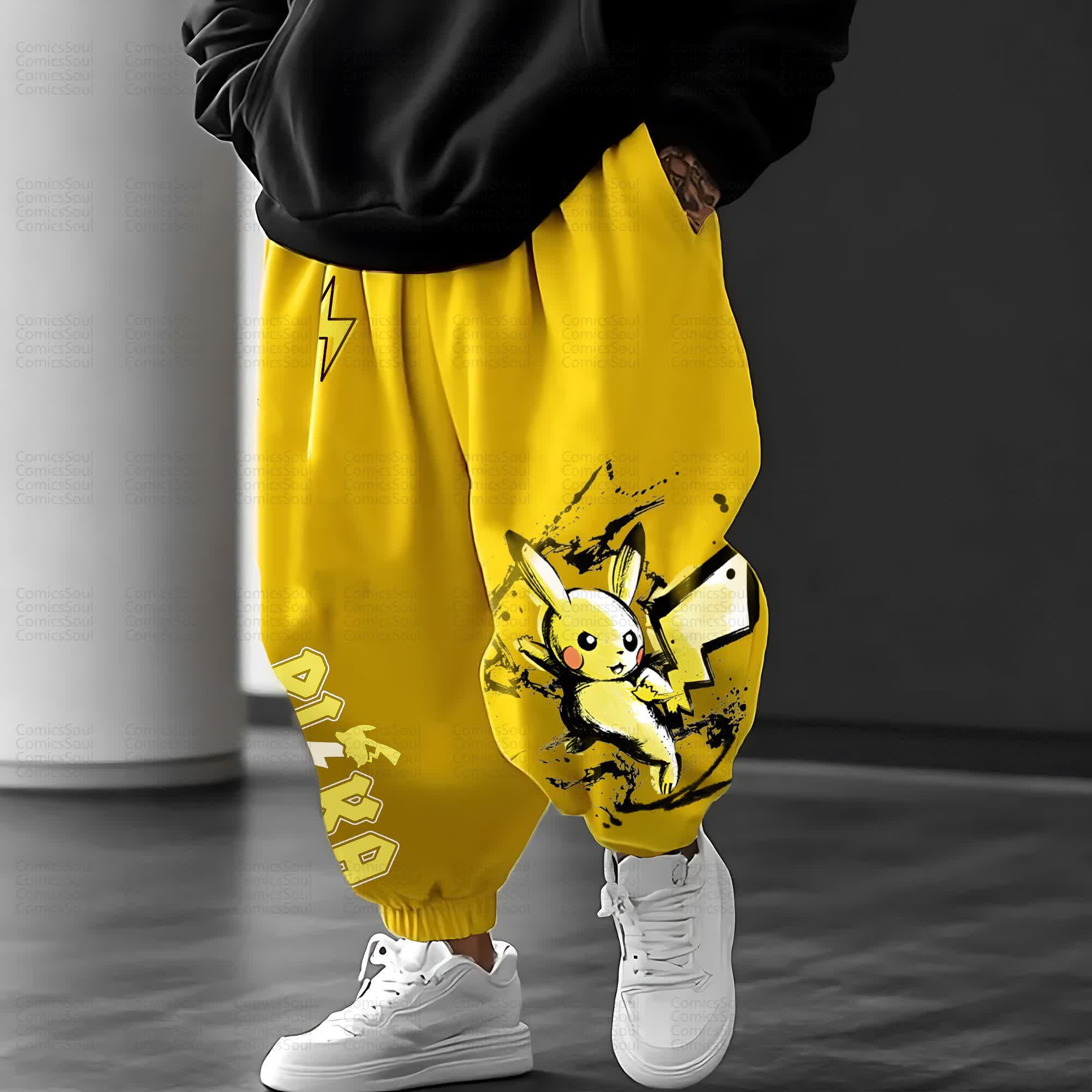 Unisex Anime Inspired Vintage Pants丨Comicssoul