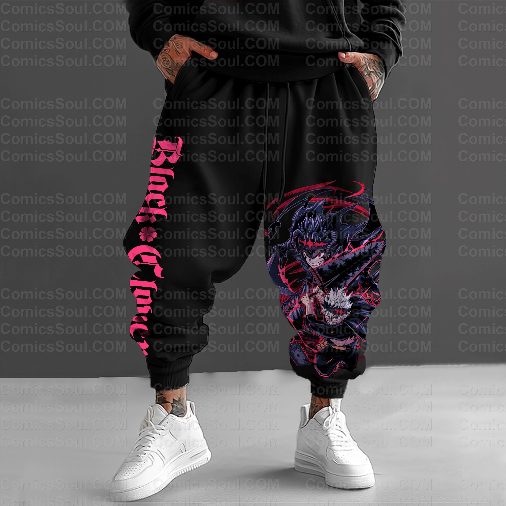 Unisex Anime Inspired Vintage Plush Pants