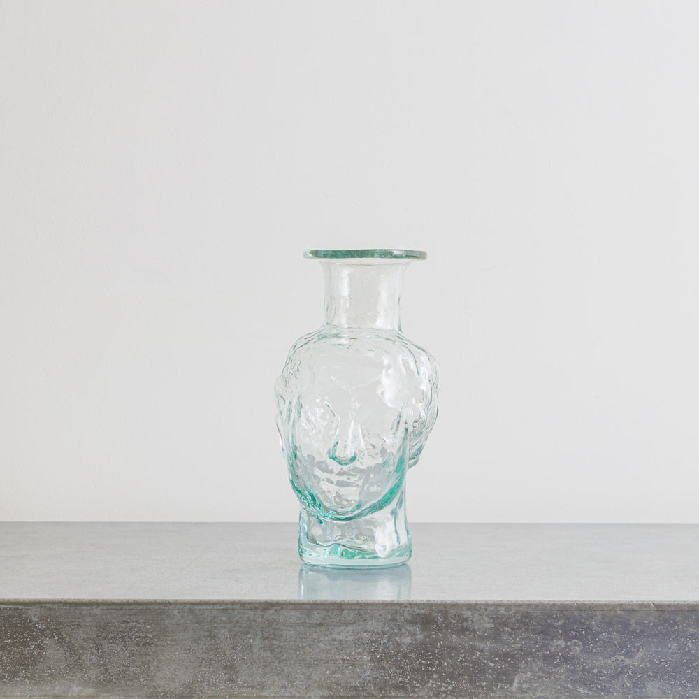 Vase tête Roma - Transparent