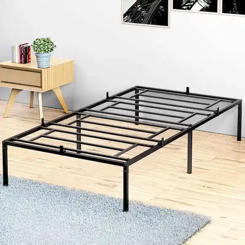Sturdy Metal Platform Bed Frame - No Box Spring Required