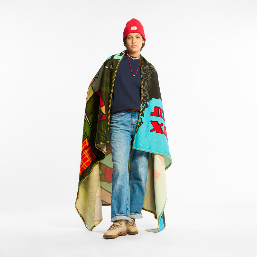 Plaid en Laine Au Vieux Campeur - Camping